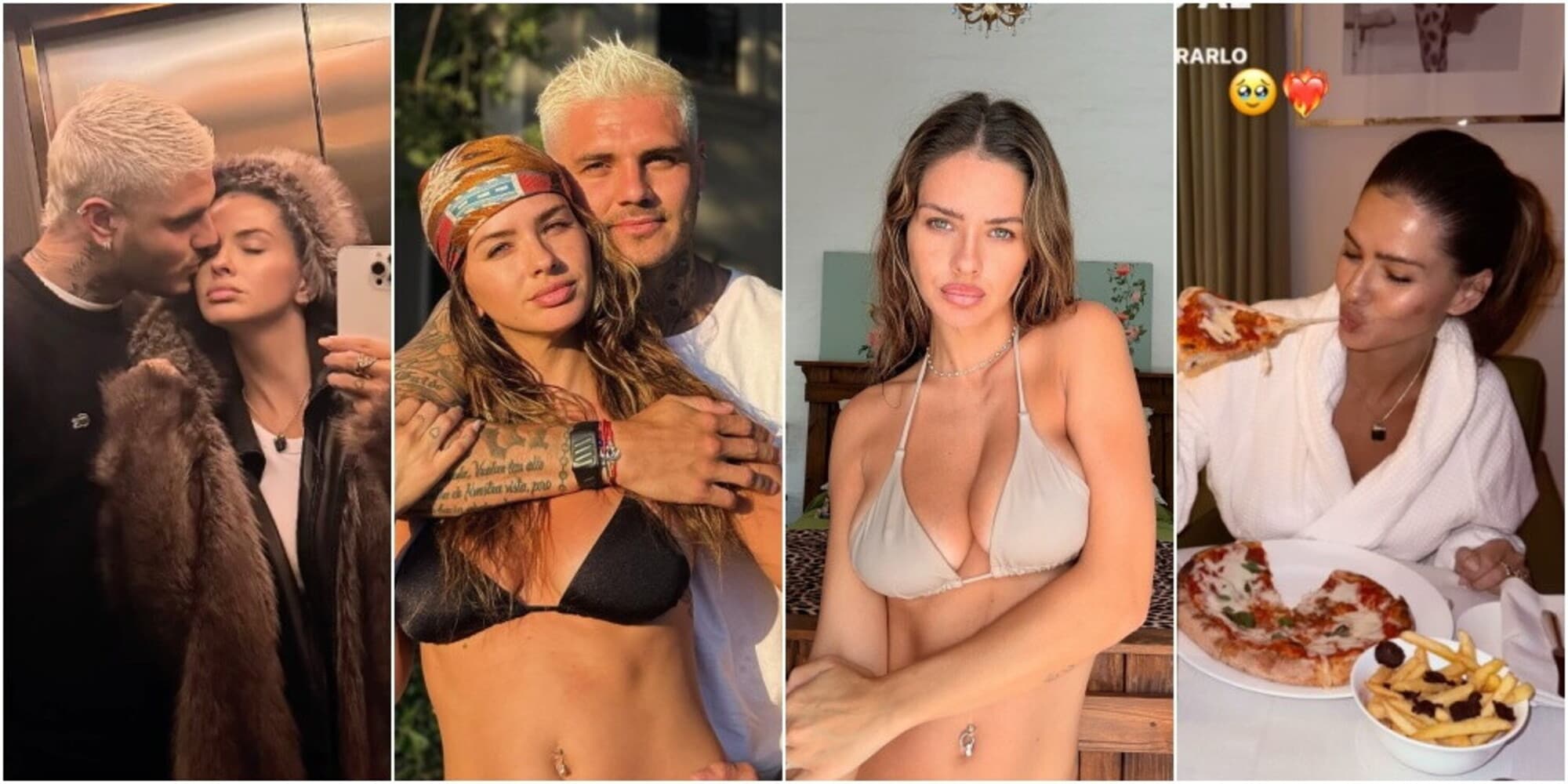 Icardi e China Suarez a Milano: le foto private in hotel e la dedica speciale sui social