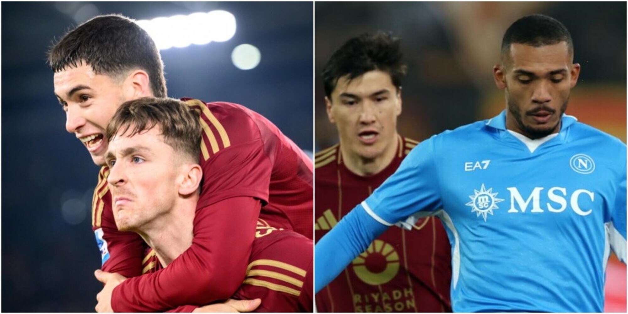 Roma-Napoli, le pagelle: Saelemaekers inventa, Juan Jesus protagonista