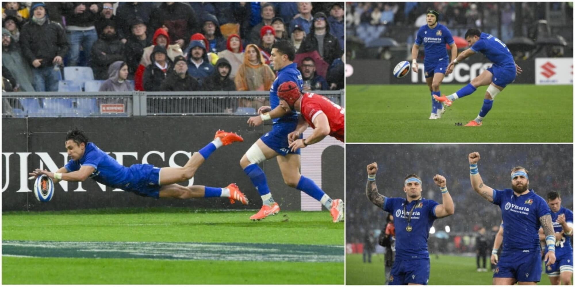 Sei Nazioni, l'Italia batte il Galles e fa impazzire l'Olimpico