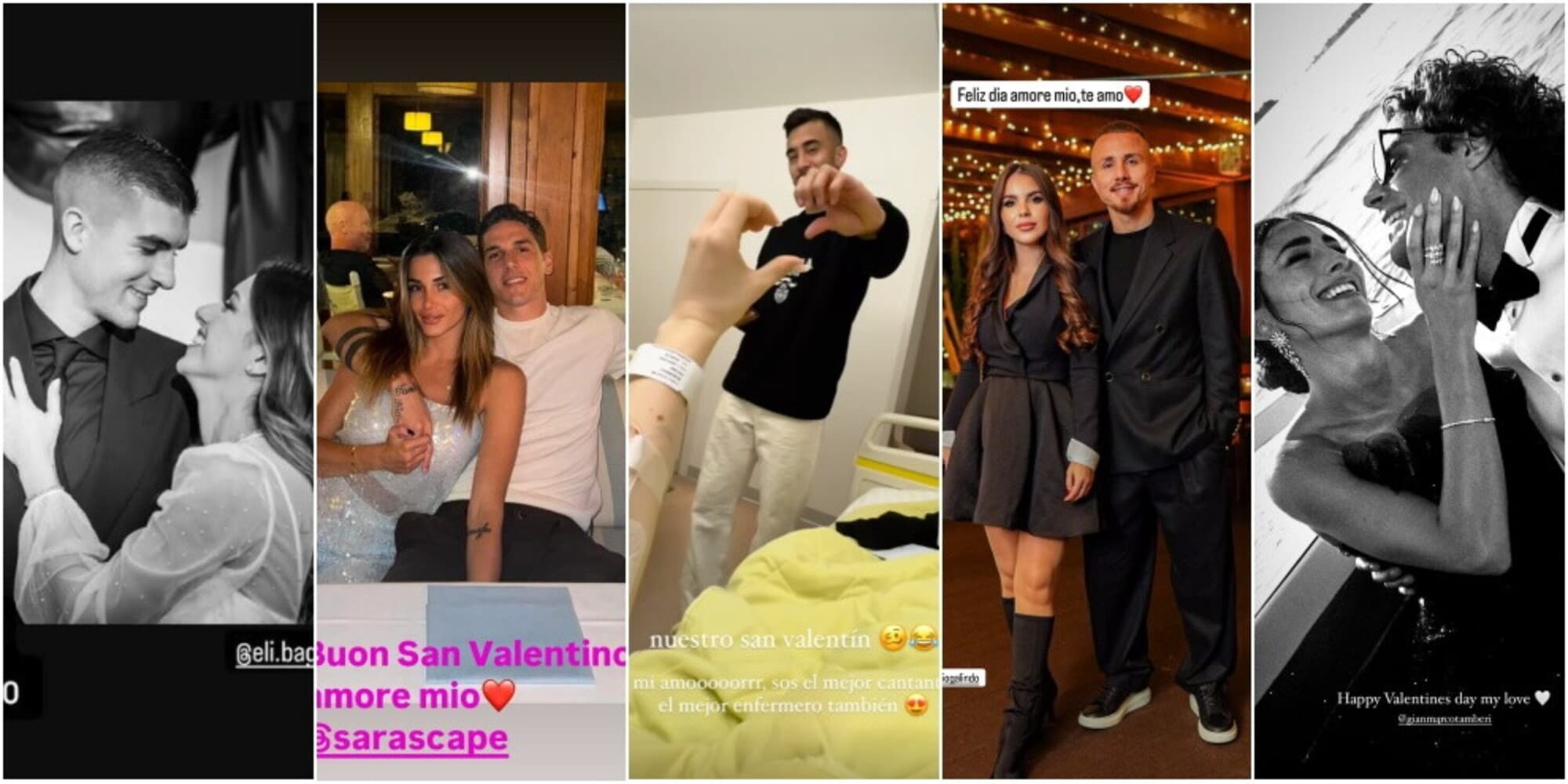 Da Mancini a Zaniolo e Tamberi: il San Valentino degli sportivi è super romantico. Ecco cos'hanno fatto