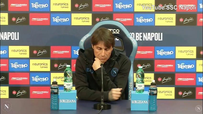 Conte: "L'anno prossimo allenerò il Napoli? Vediamo"