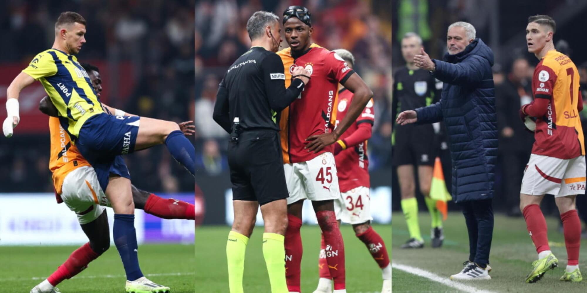 Galatasaray-Fenerbahce senza reti: le immagini del derby di Istanbul