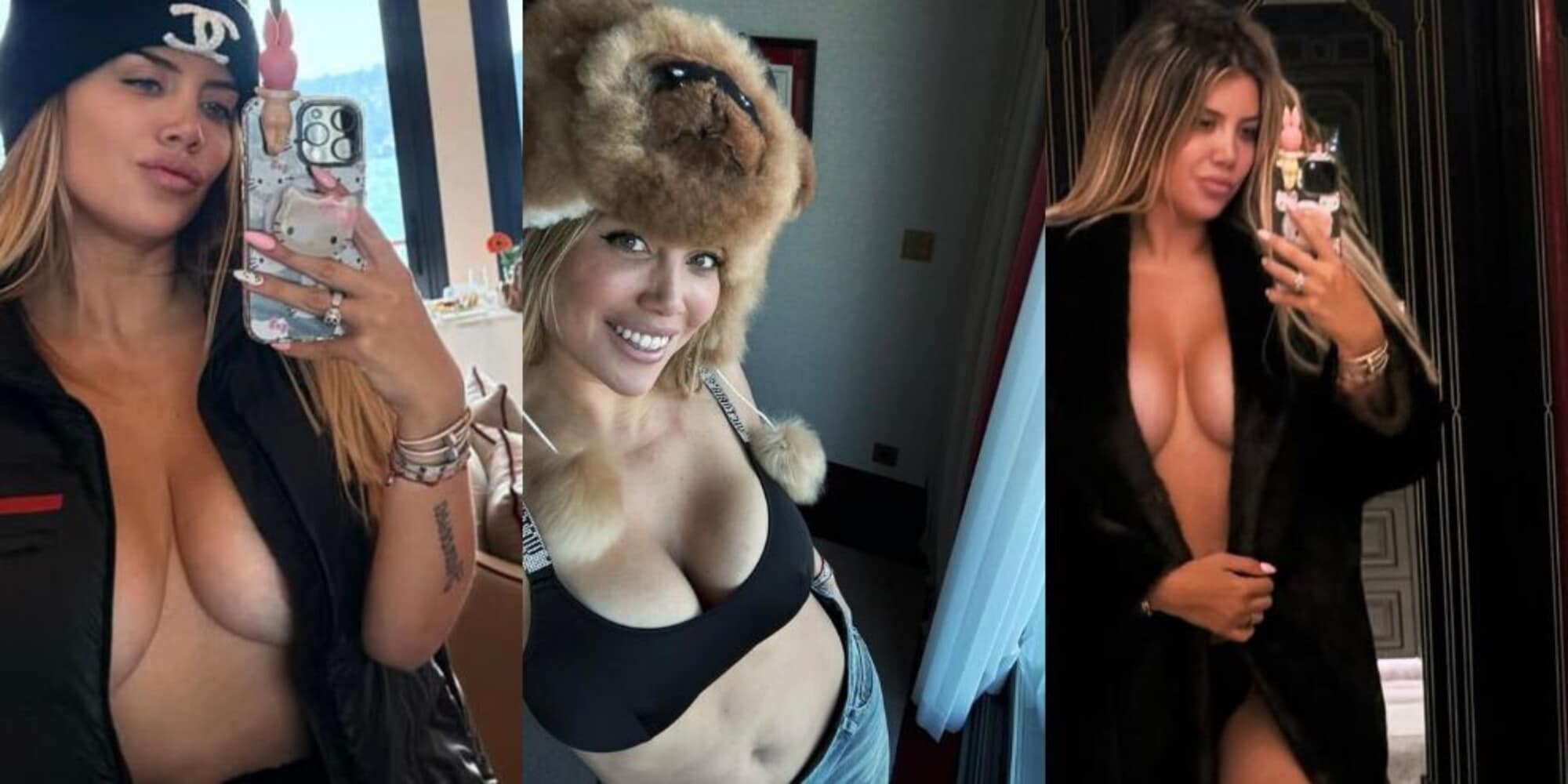 Wanda Nara vince un premio e festeggia a modo suo: arriva l'incidente sexy
