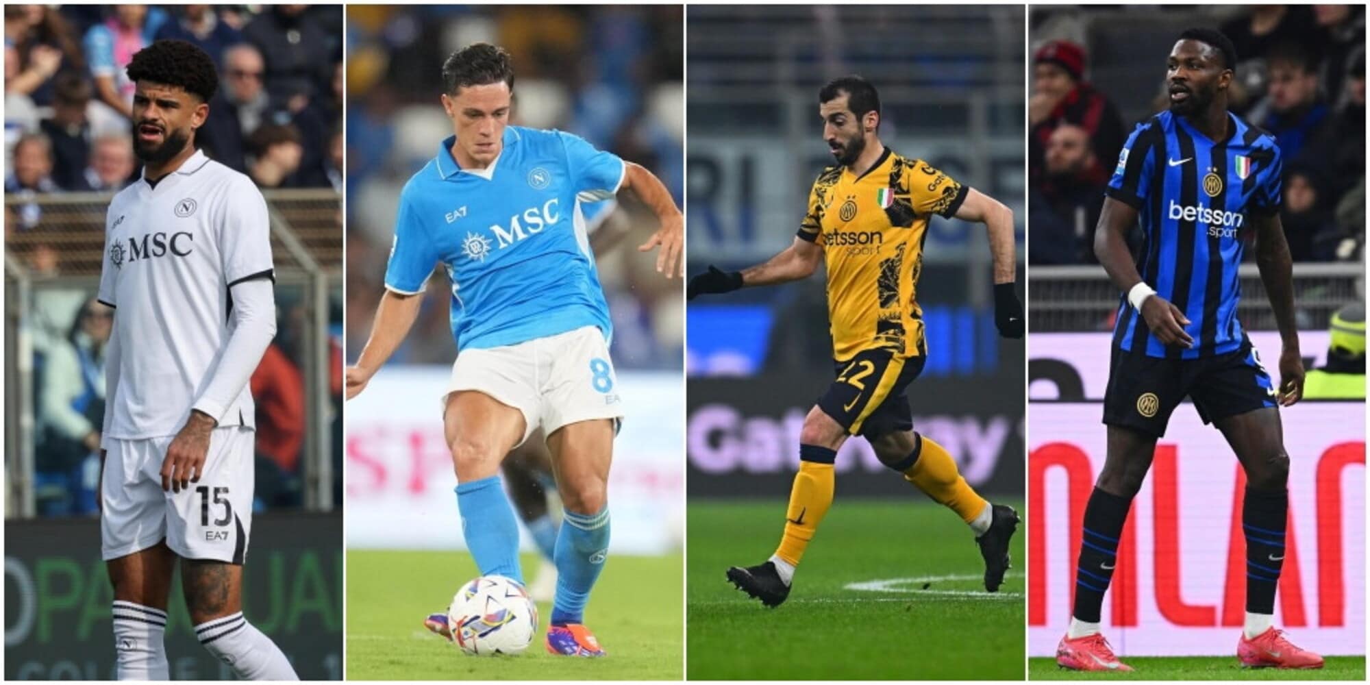 Napoli-Inter, le probabili formazioni di Conte e Inzaghi