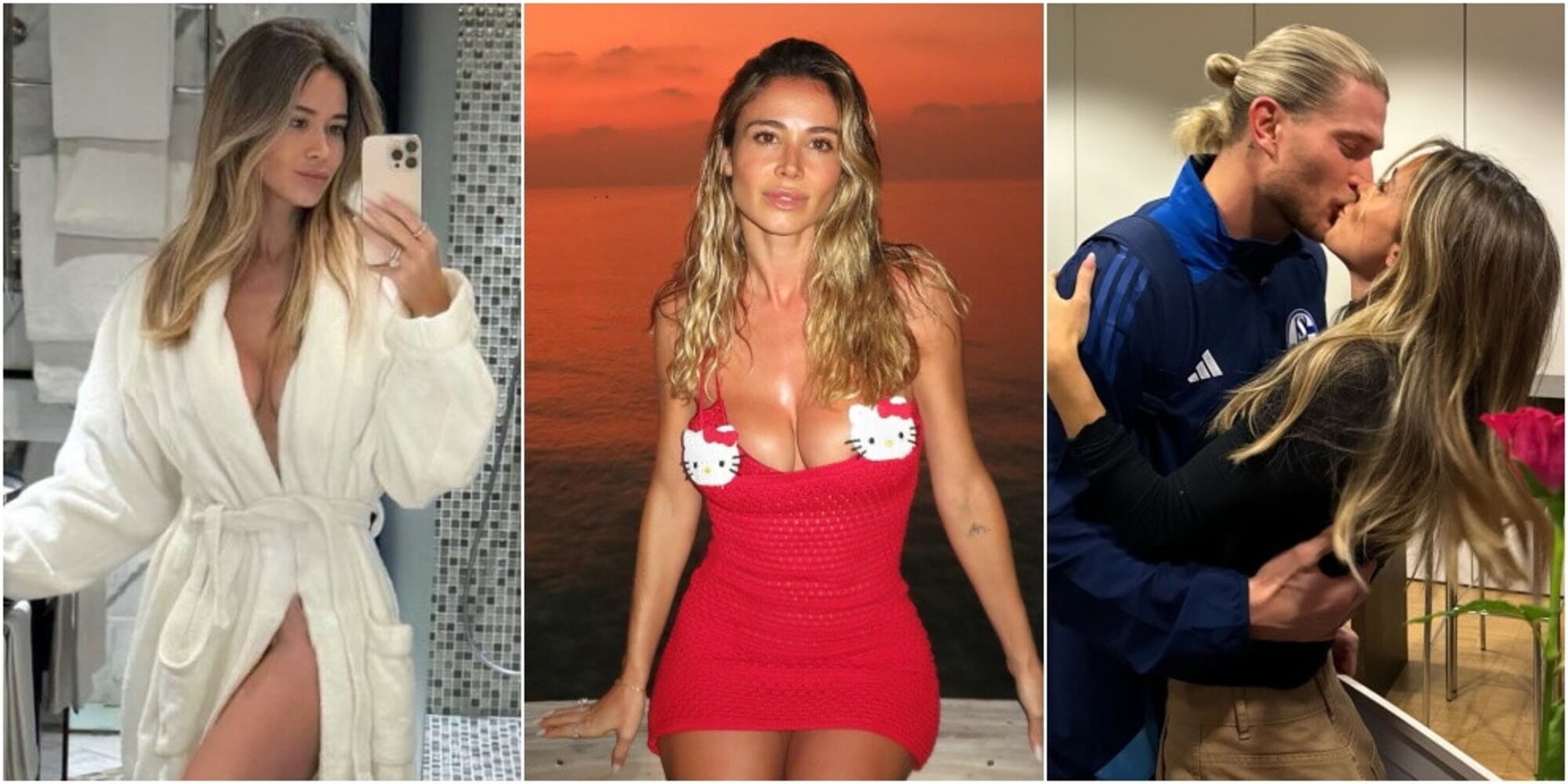 Diletta Leotta da urlo: vola in Germania e fa una sexy sorpresa a Karius