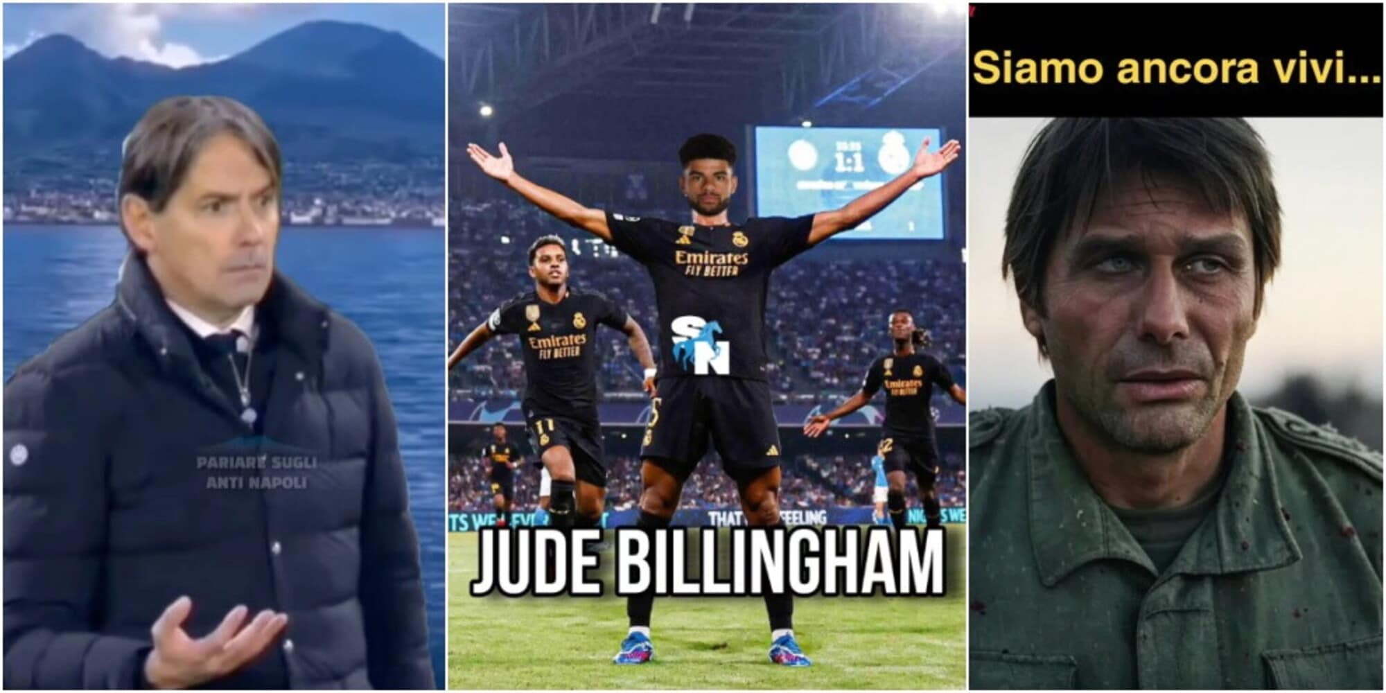 "Jude Billingham": Napoli-Inter scatena i tifosi e accende i social