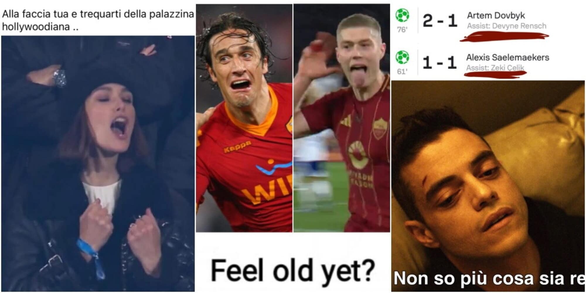 La Roma ribalta il Como e scatena i social: tutte le ironie e i meme