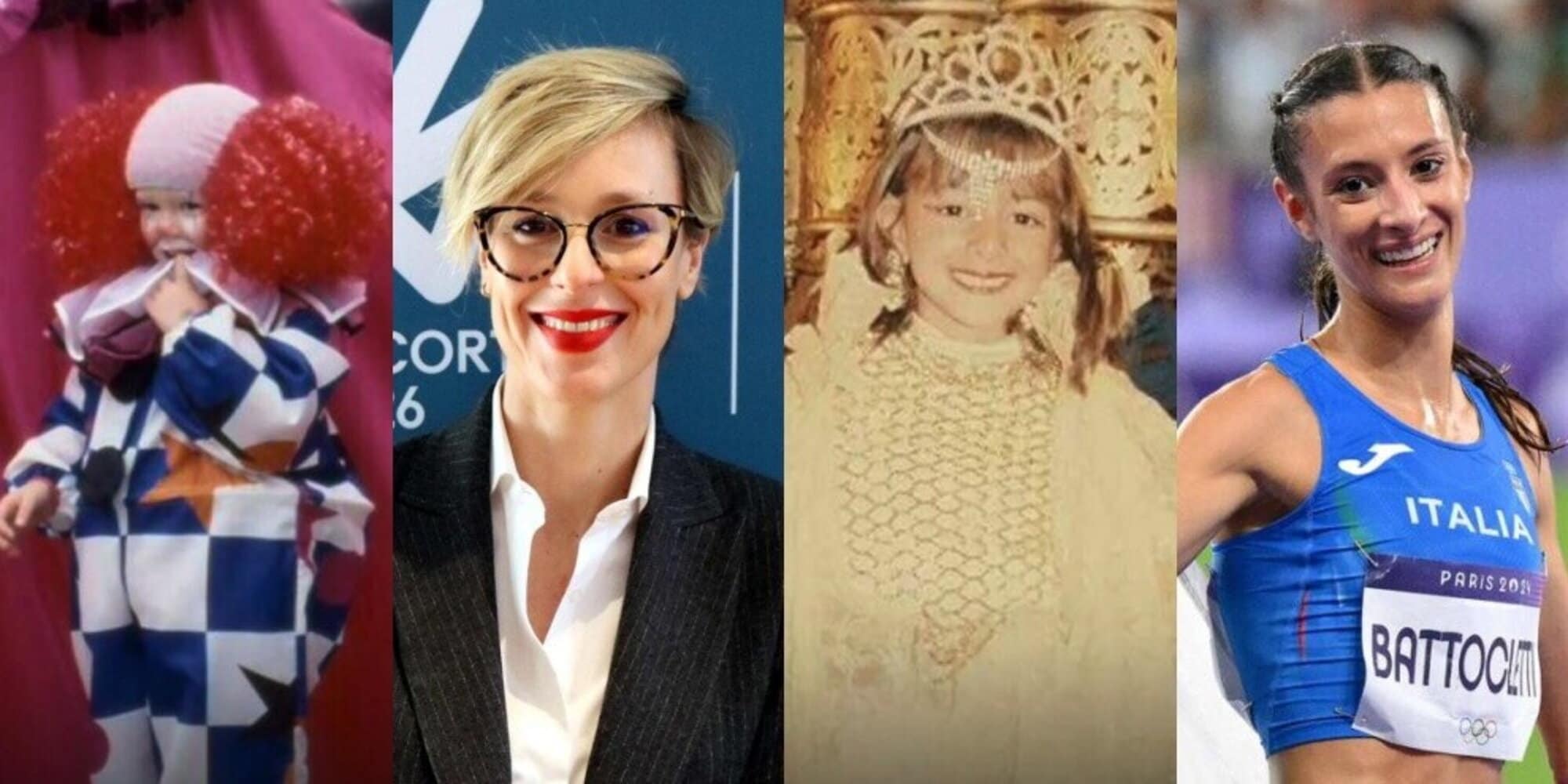 Federica Pellegrini a Carnevale da bambina: riconoscete tutti gli altri nove azzurri?