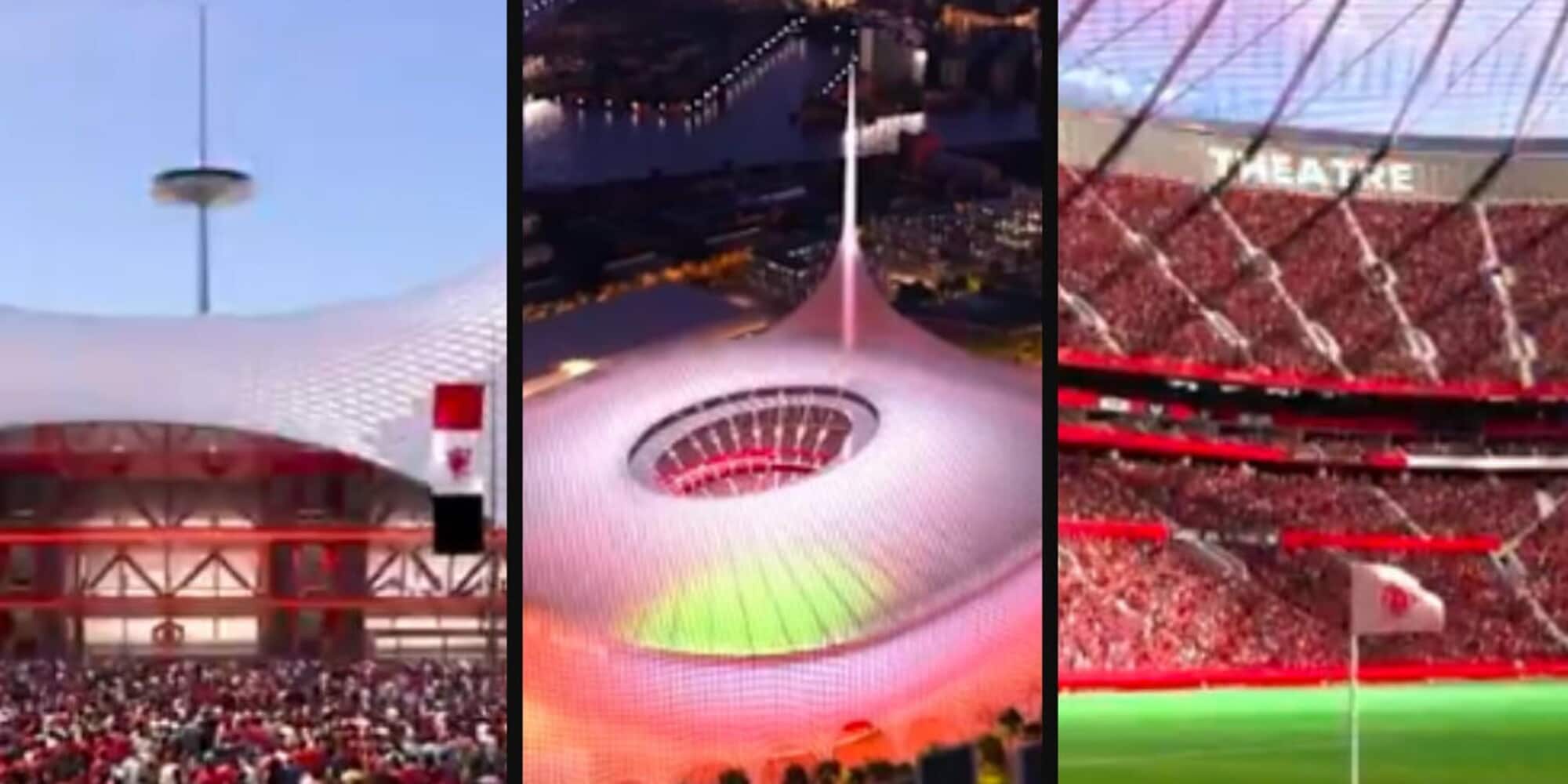 Manchester United, il nuovo Old Trafford è clamoroso: tutte le foto