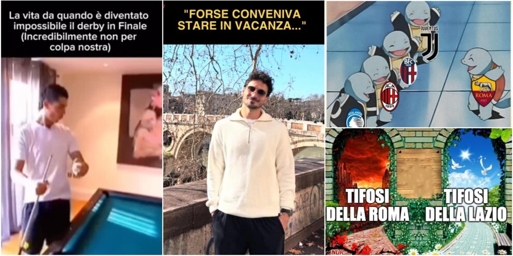 Roma e Lazio, inferno e paradiso: tifosi scatenati sui social dopo l'Europa League