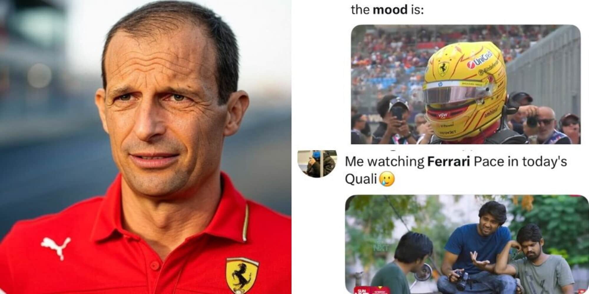 Ferrari male in qualifica, i tifosi scatenati sui social: "All'alba e niente corto muso?"