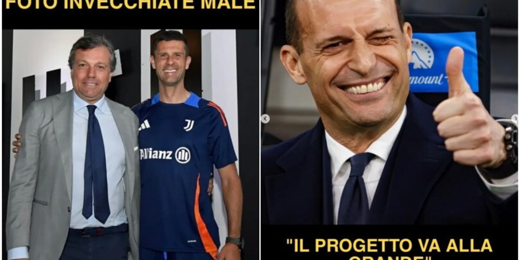 La Juve perde 3-0 a Firenze: i tifosi sui social si scatenano con le ironie contro Thiago Motta