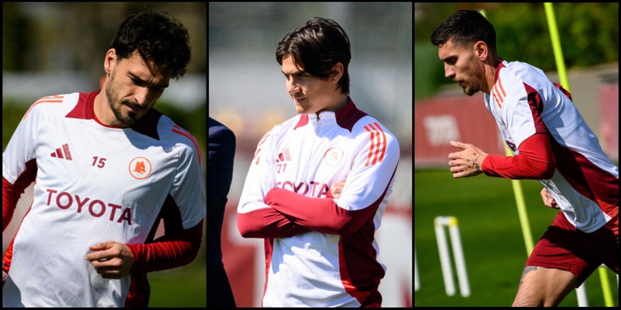 Dybala capitano vero: assiste all'allenamento dei compagni, le foto inedite dopo l'annuncio dell'operazione