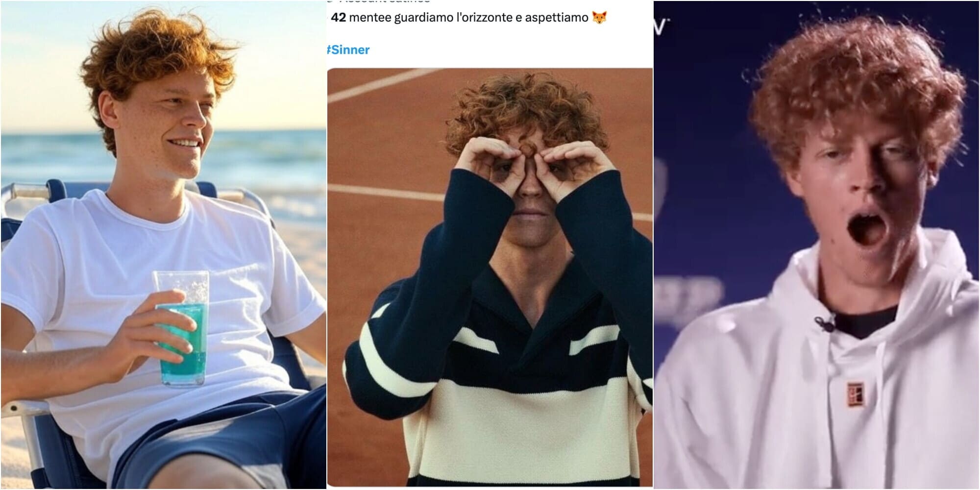 Sinner sempre in testa e il numero magico 42: i social aspettano il ritorno e intanto godono