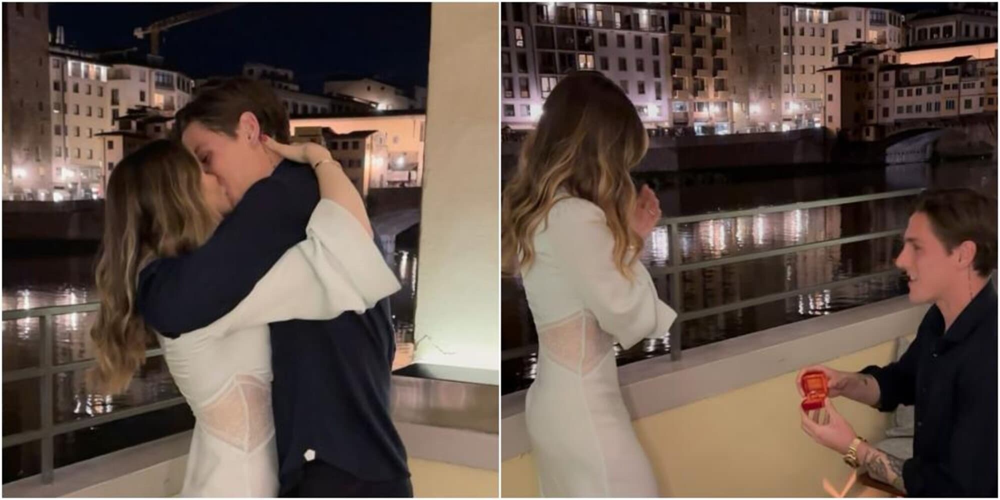 Zaniolo fa impazzire i social: proposta di matrimonio in ginocchio