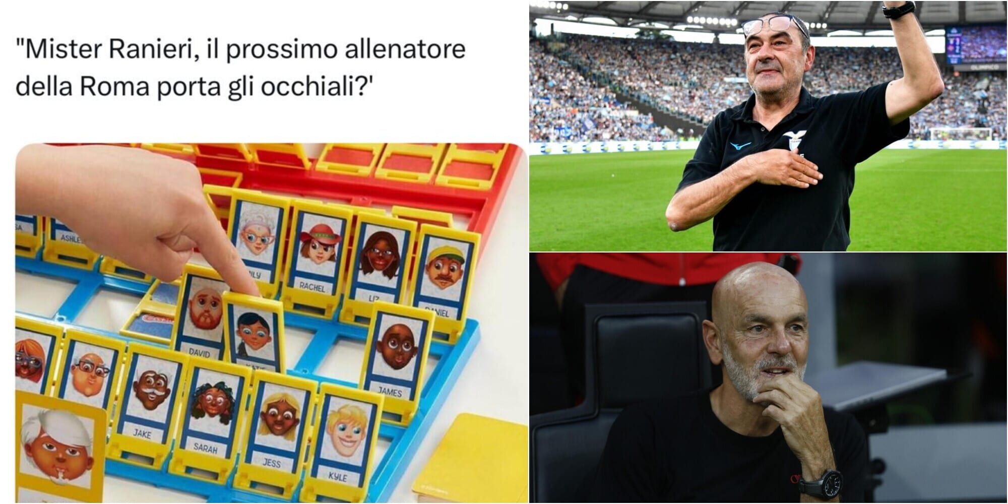 Roma, tifosi impazziti: partito il toto allenatore dopo le parole di Ranieri su Gasperini, ecco tutti i nomi