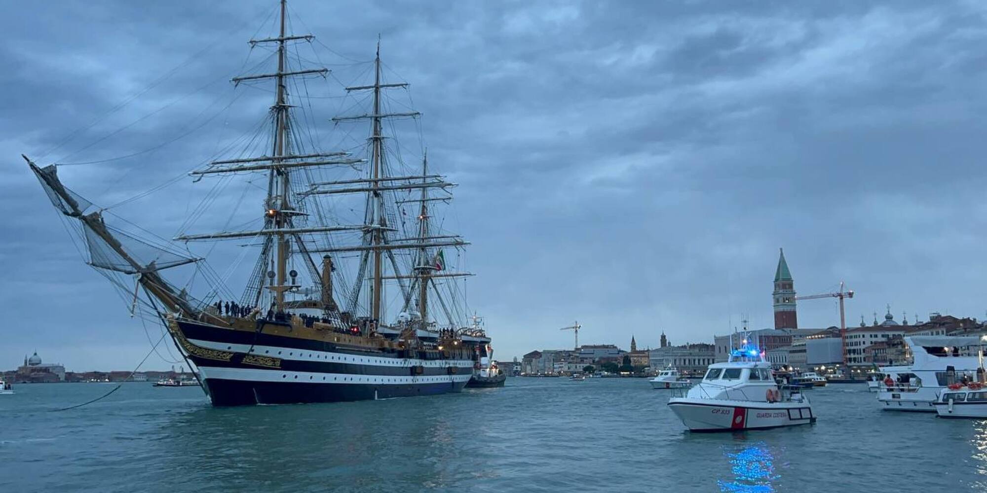 Come Visitare L'amerigo Vespucci In Italia L'Amerigo Vespucci a Venezia, al via 2/a tappa tour Mediterraneo