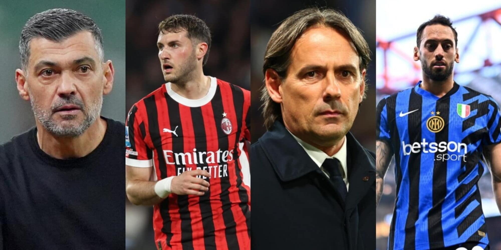 Milan-Inter, le probabili formazioni di Conceição e Inzaghi