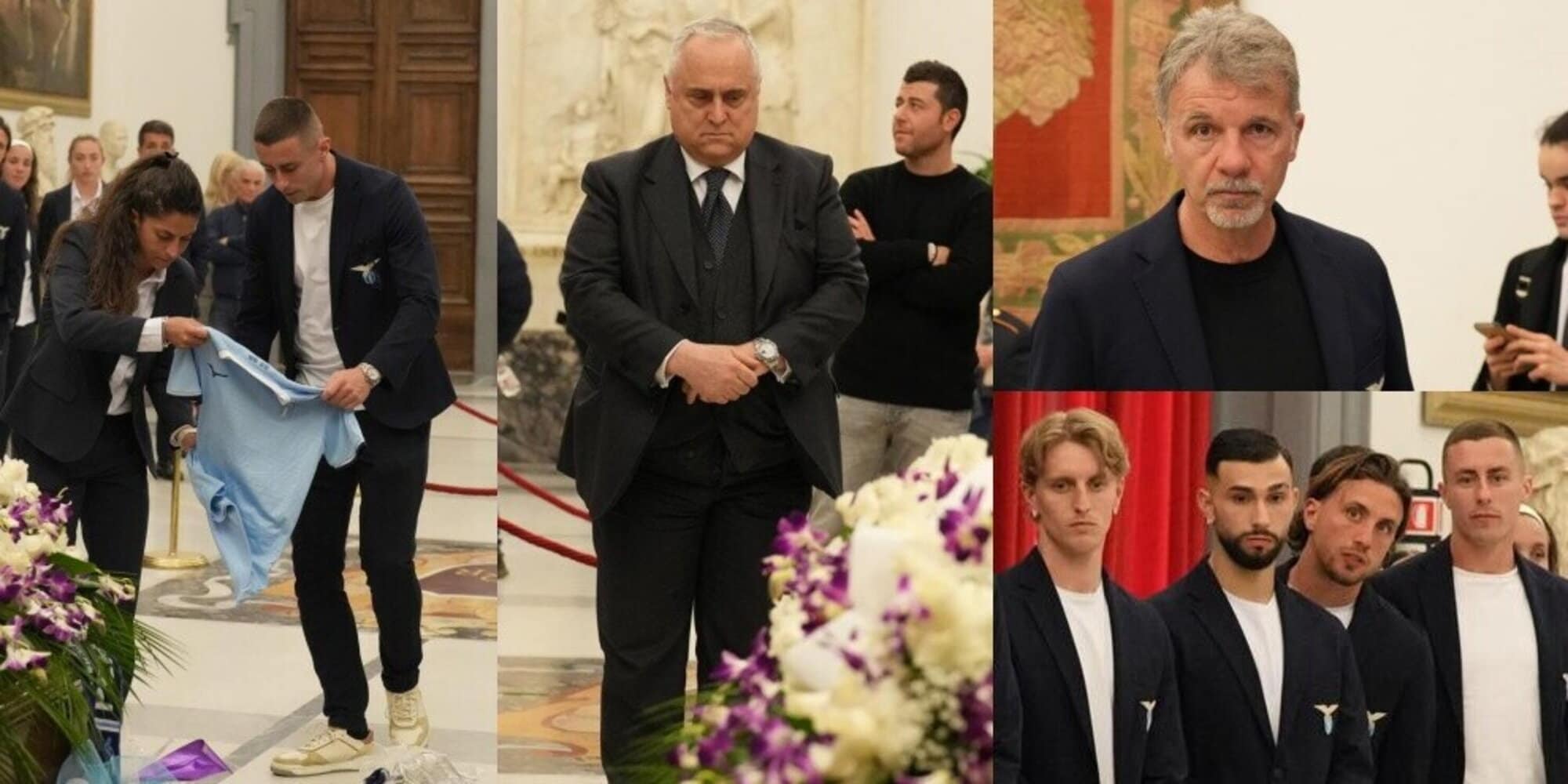 L'ultimo saluto a Suor Paola: la Lazio alla camera ardente in Campidoglio