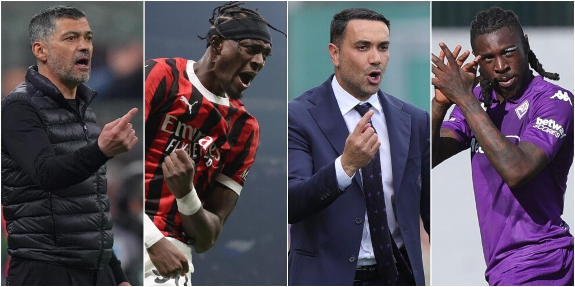 Milan-Fiorentina, le probabili formazioni di Conceiçao e Palladino