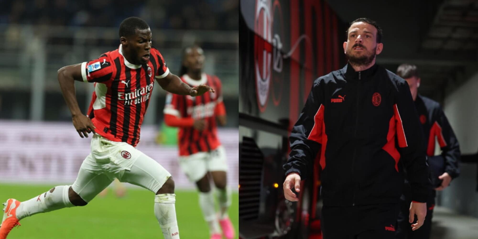 Musah sostituito al 24’, va negli spogliatoi disperato: il bel gesto di Florenzi e l’abbraccio con Conceiçao