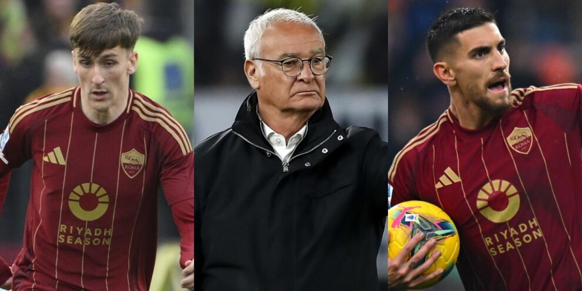 Roma, prove tattiche per il derby: Ranieri valuta due formazioni anti Lazio 