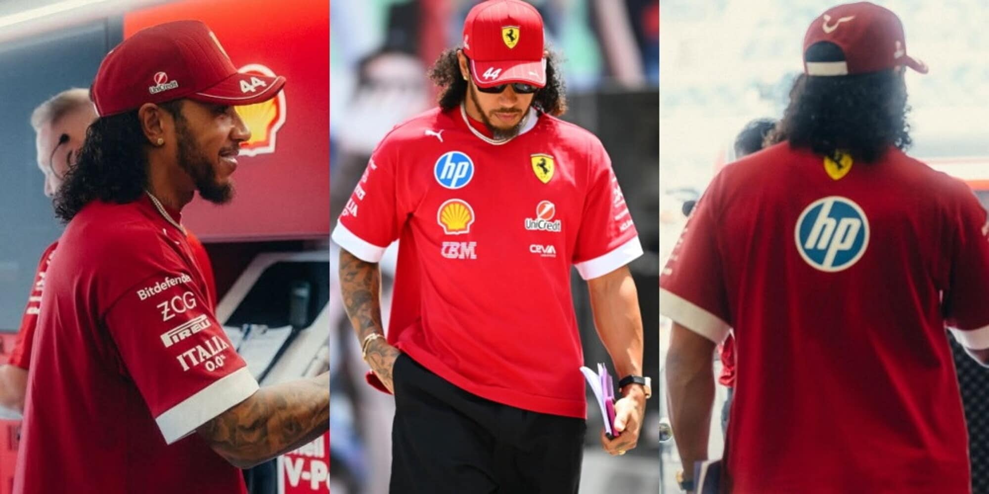 Hamilton, che cambio look in Bahrain: ora è riccio