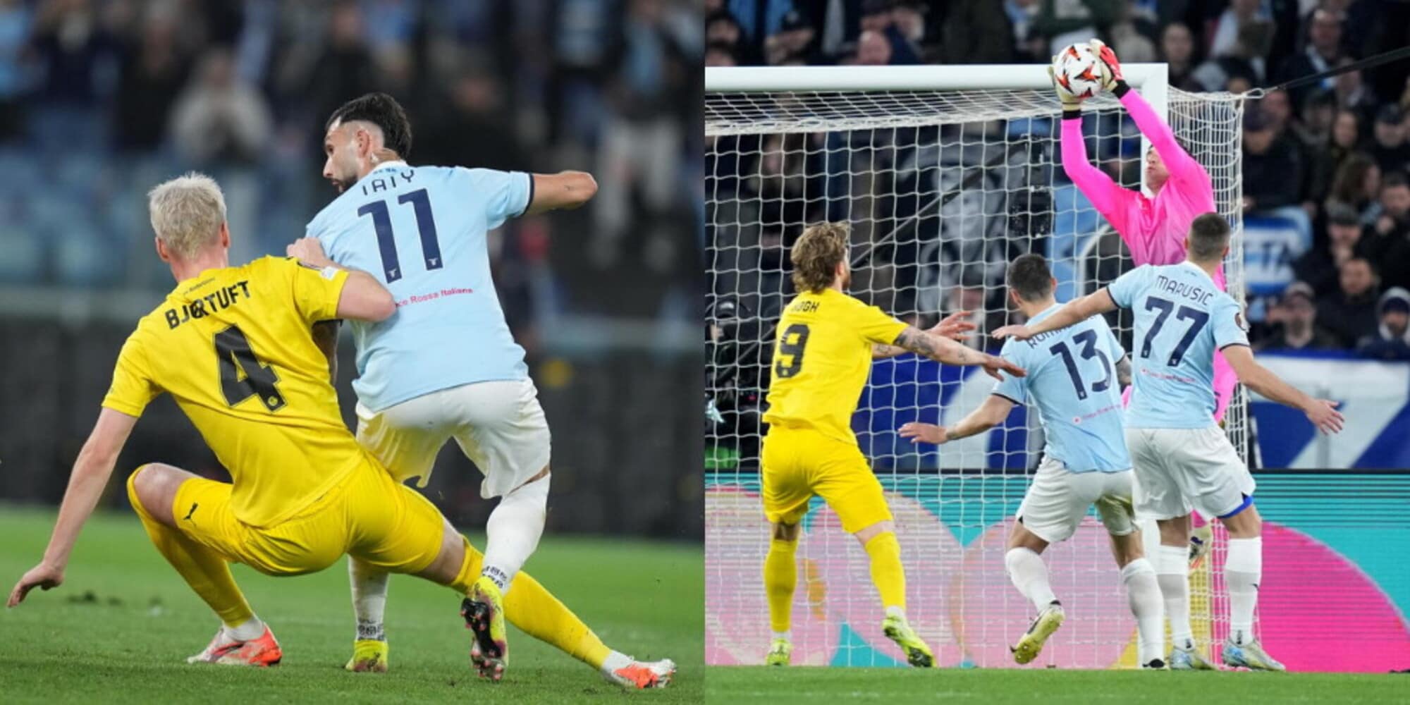 Lazio, la maglia speciale per la partita contro il Bodo: le foto