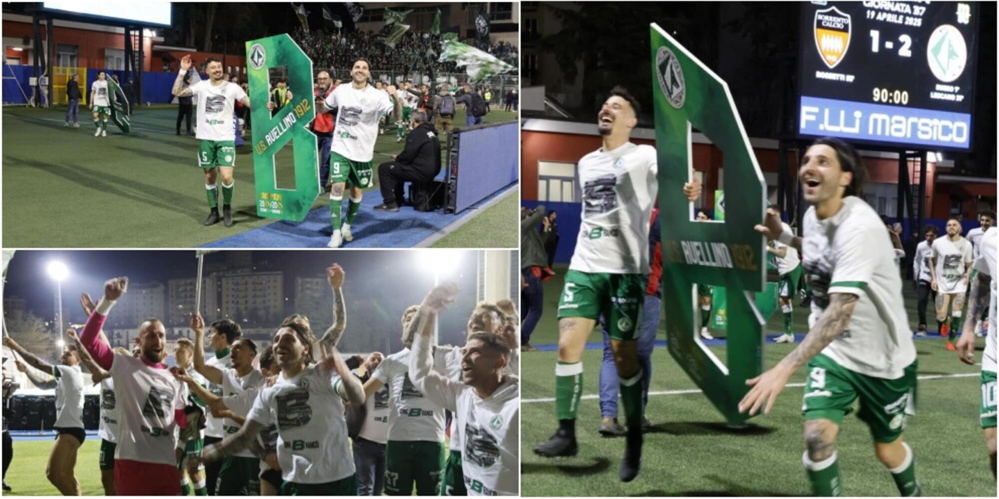 L'Avellino ritrova la Serie B: battuto il Sorrento, festa al 'Viviani' e poi in città!