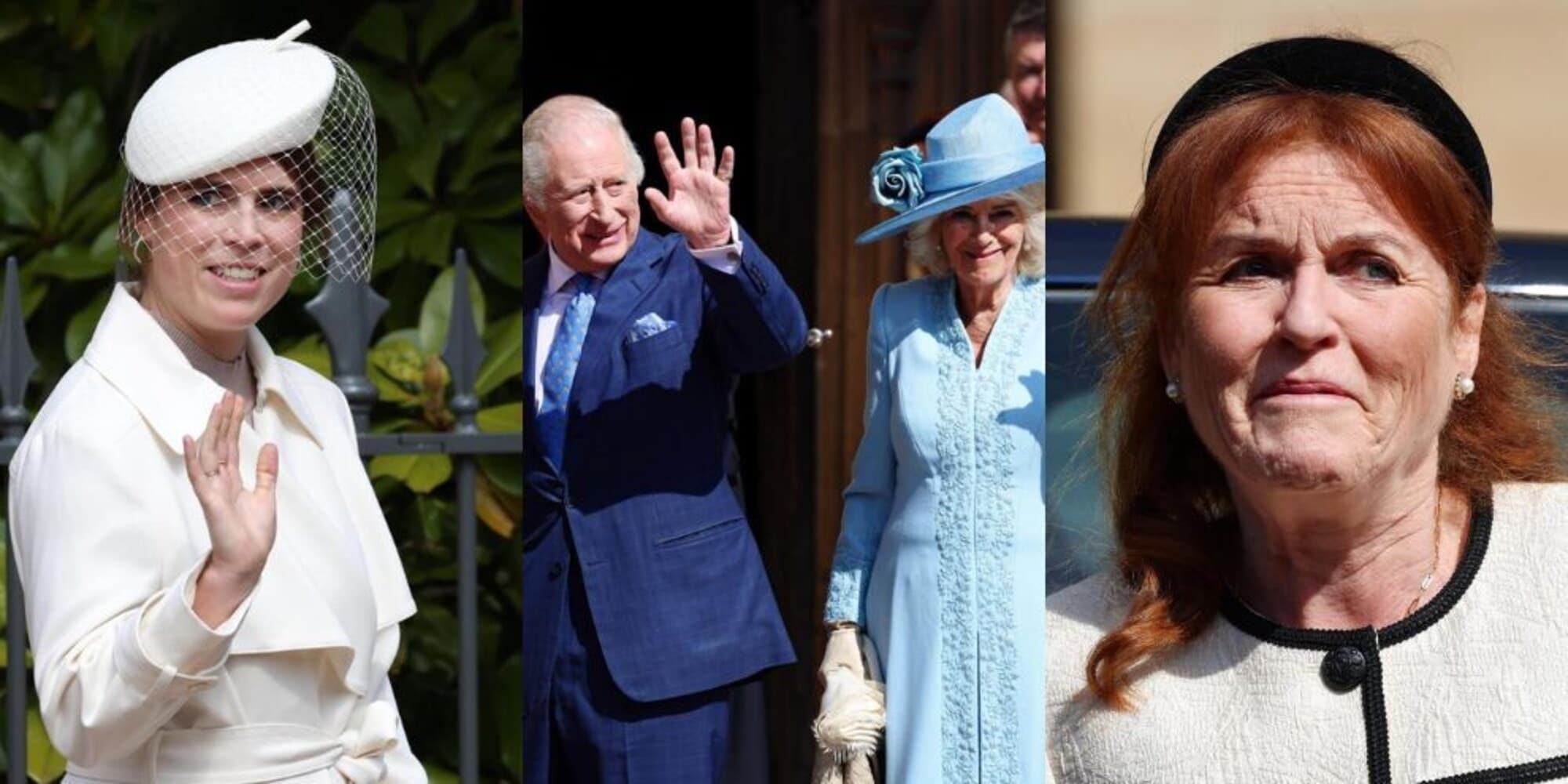 William e Kate assenti alla messa di Pasqua, ma con Carlo e Camilla ospiti a sorpresa: ecco chi c'era