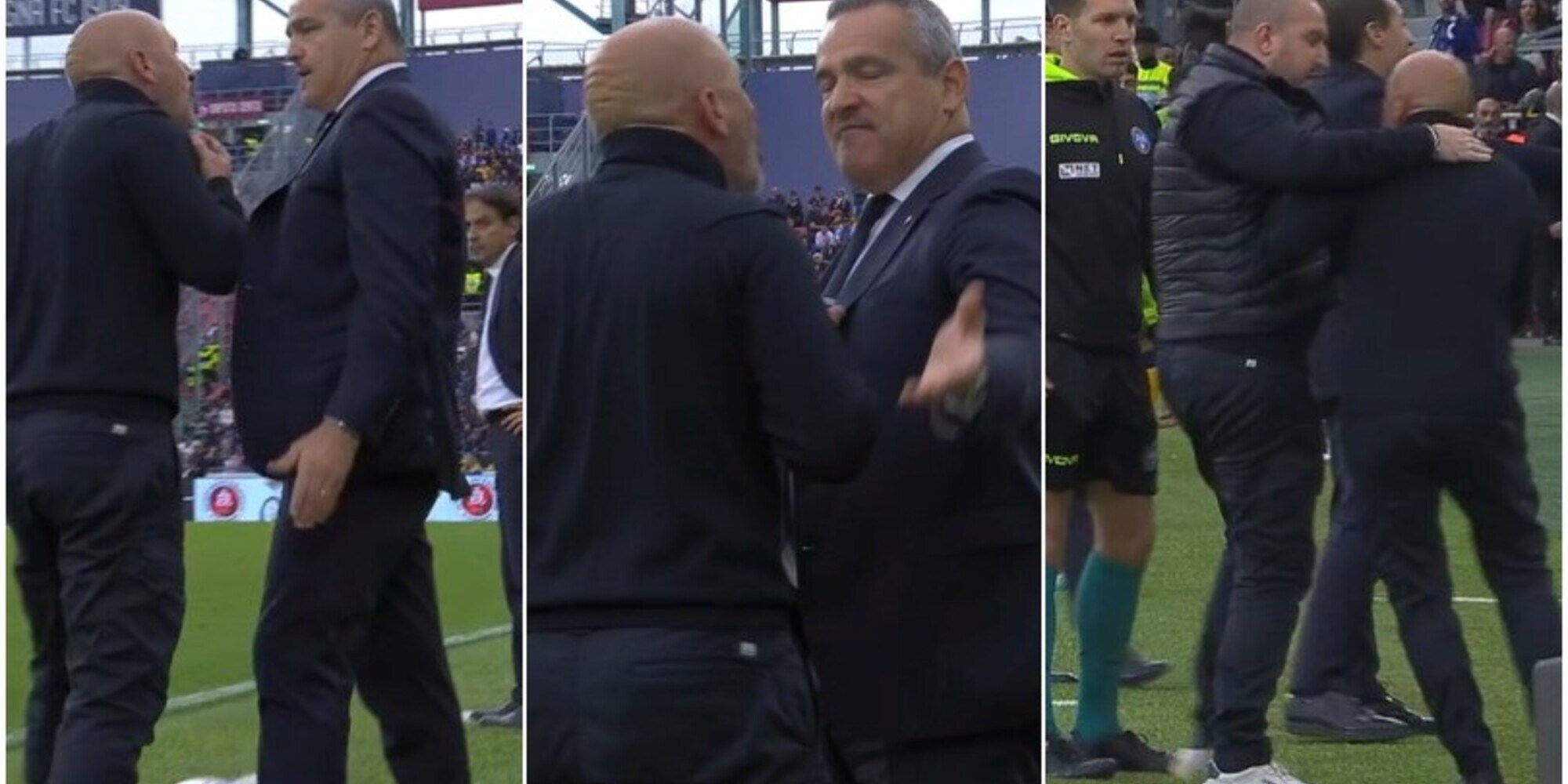 Scintille tra Italiano e Farris durante Bologna-Inter: volano parole grosse!