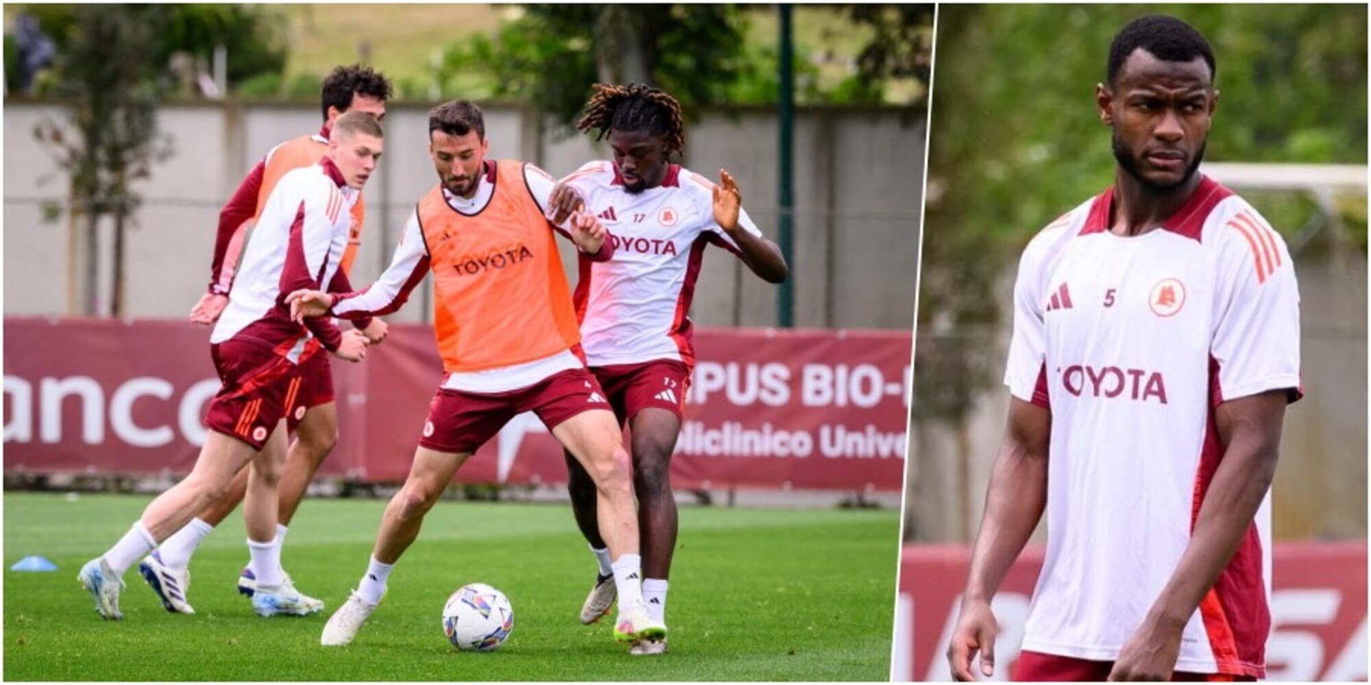 Roma, di corsa verso l'Inter: Ranieri ritrova N'Dicka