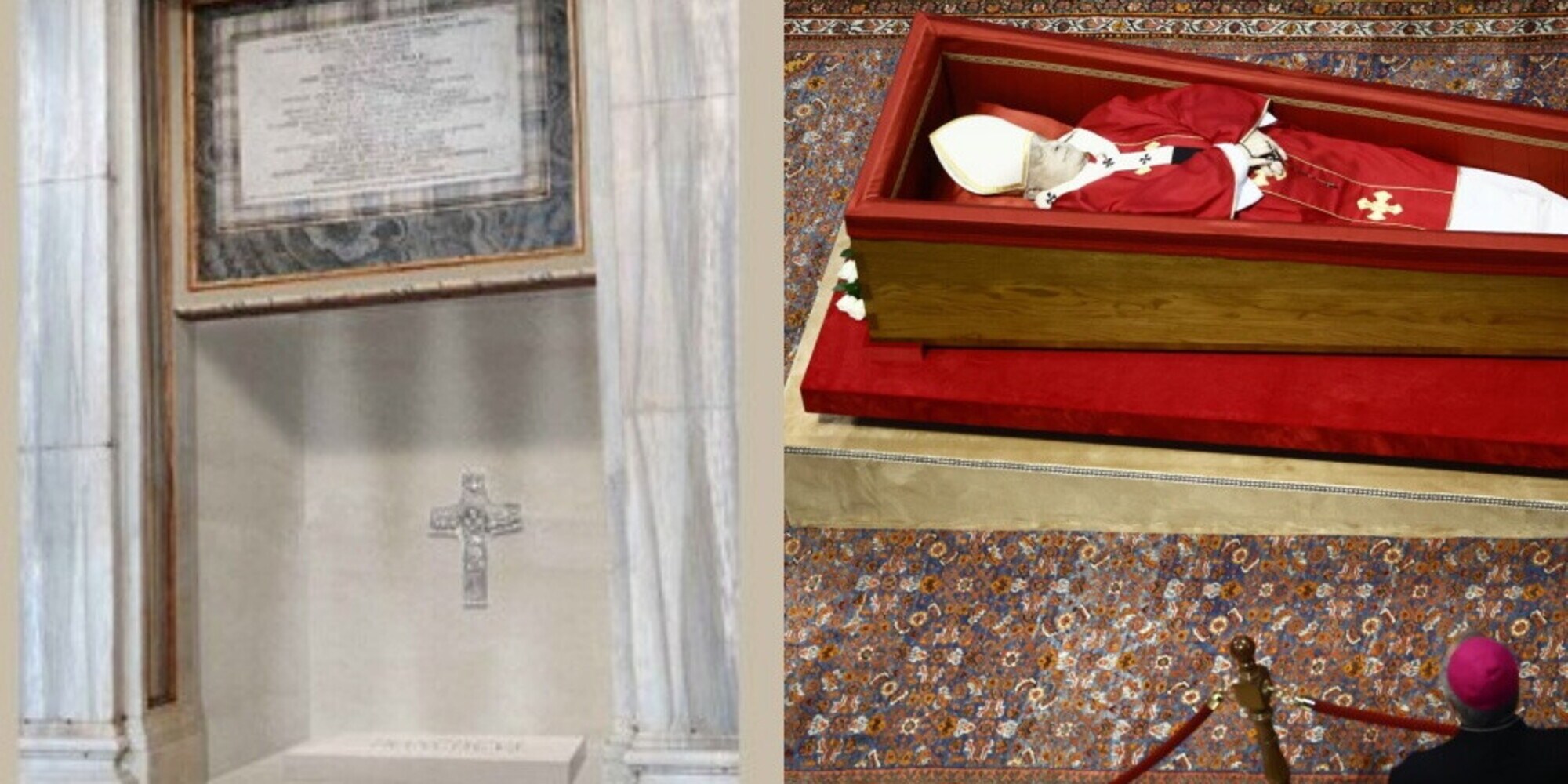 Papa Francesco, la tomba in marmo ligure con la scritta Franciscus