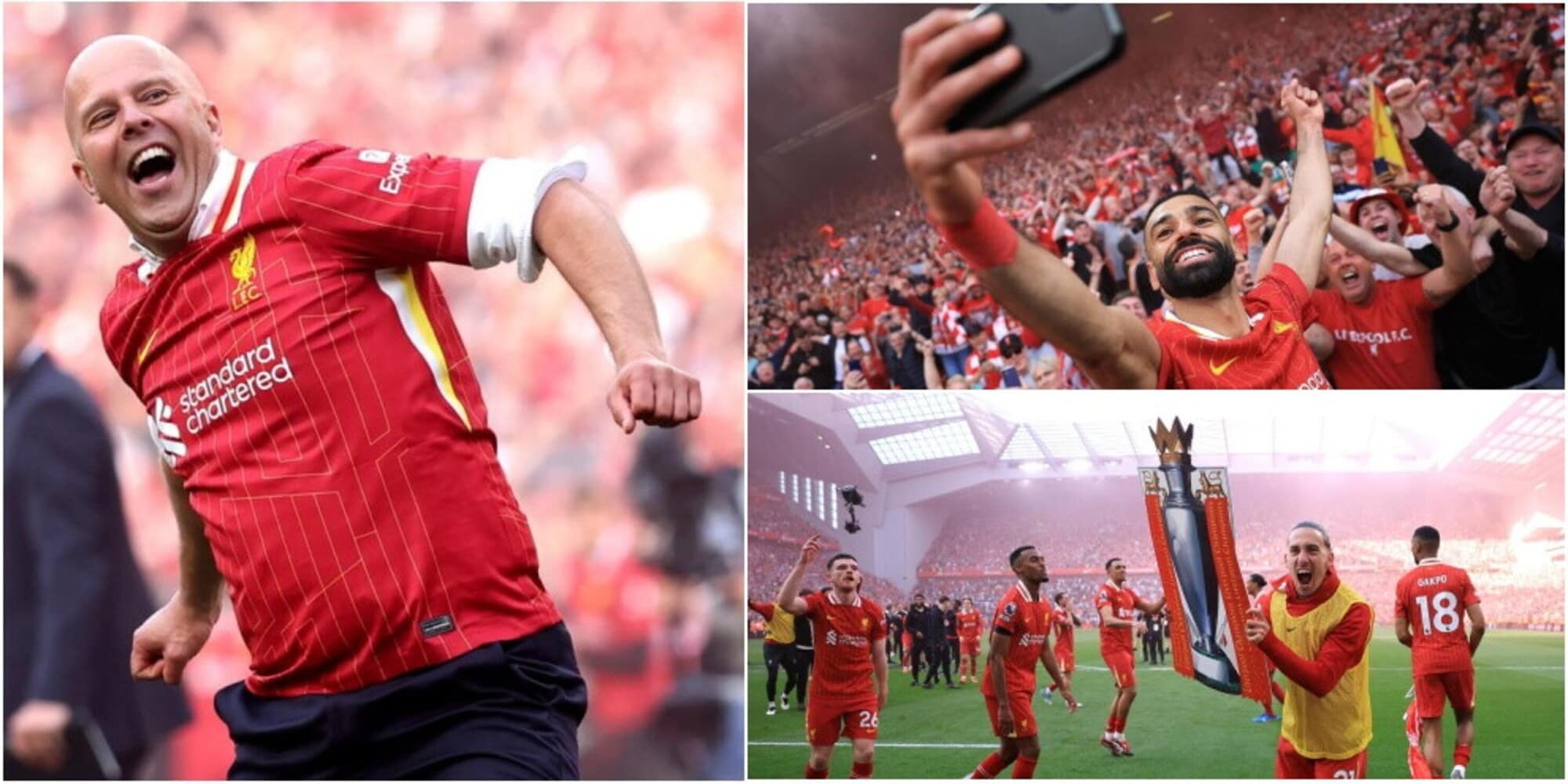 Il Liverpool trionfa in Premier League: che festa ad Anfield per il 20° titolo!