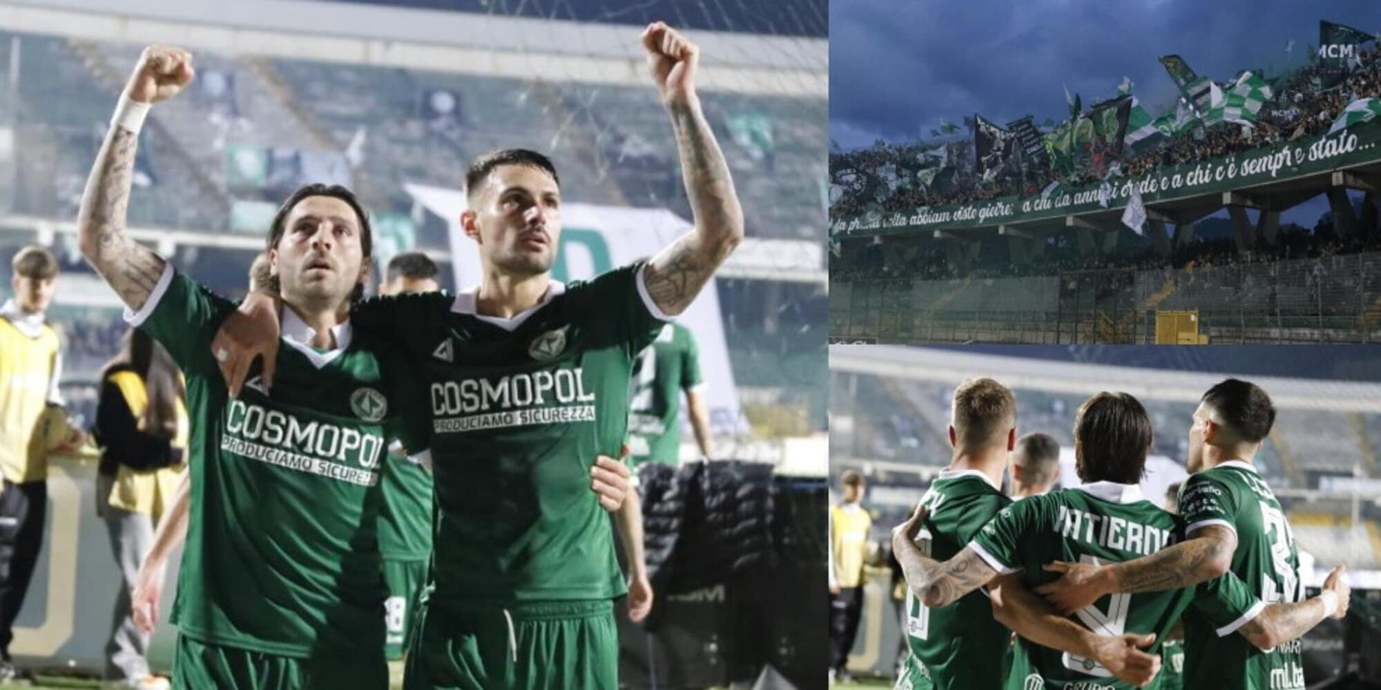 Avellino, che festeggiamenti per la promozione in Serie B