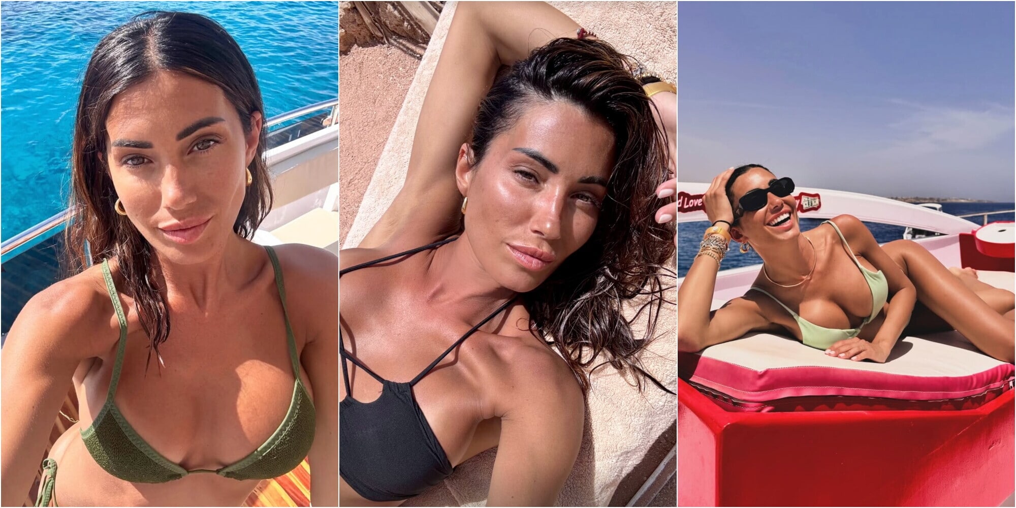 Federica Nargi al top, vacanze al mare: "Tra un ponte e l'altro..."