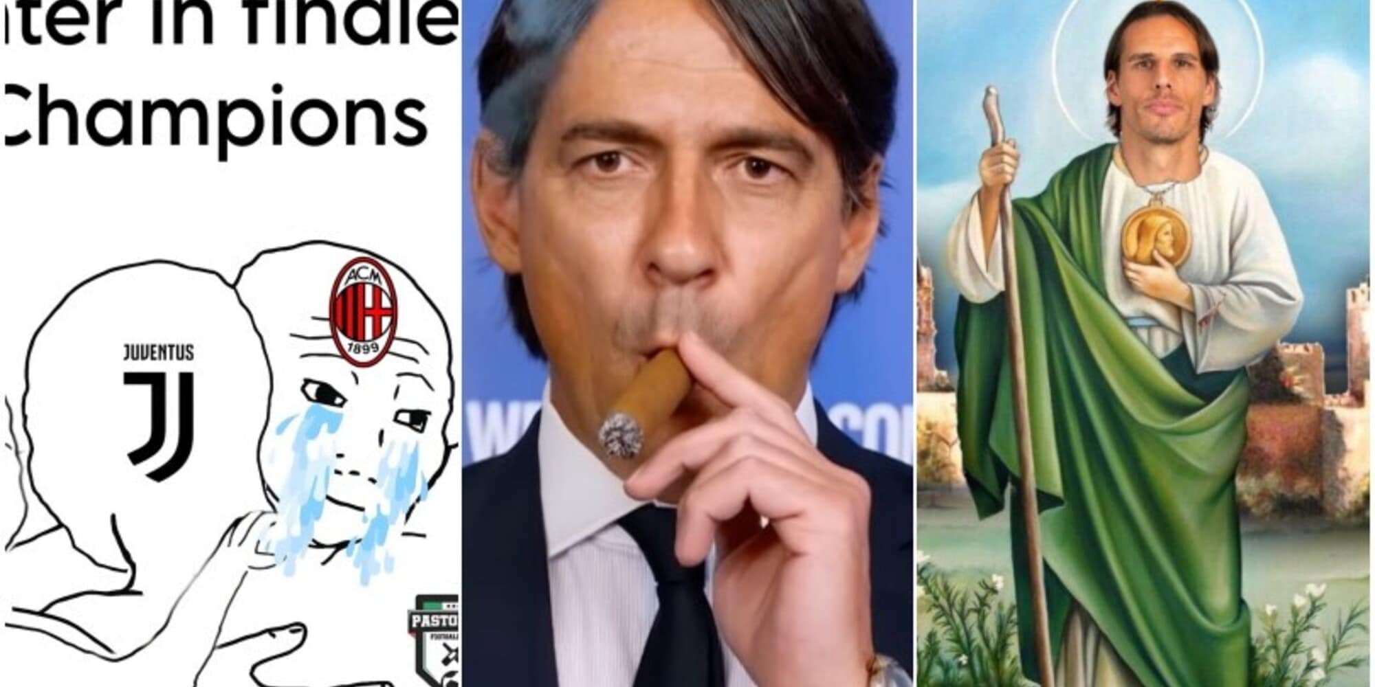 Inter in finale di Champions, le ironie sui social colpiscono i gufi