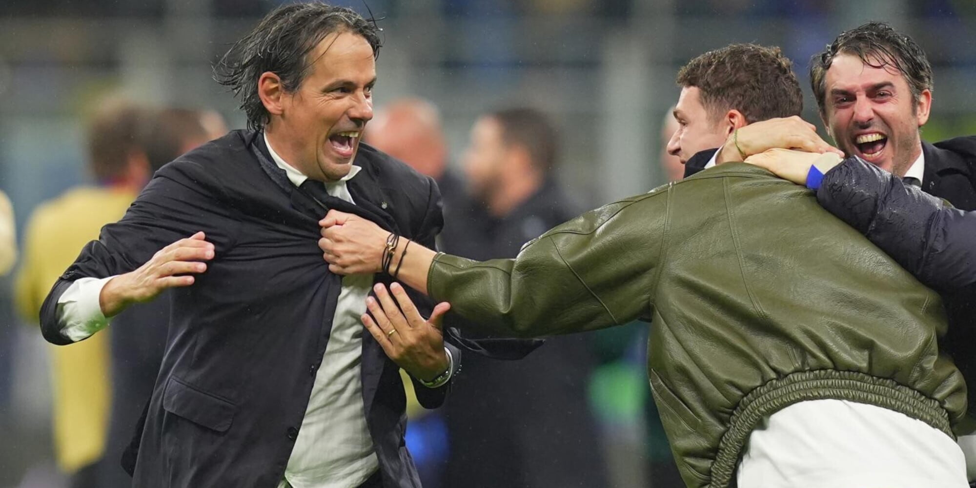 Inzaghi, una notte da impazzire: la corsa di gioia dopo il fischio finale è pazzesca!