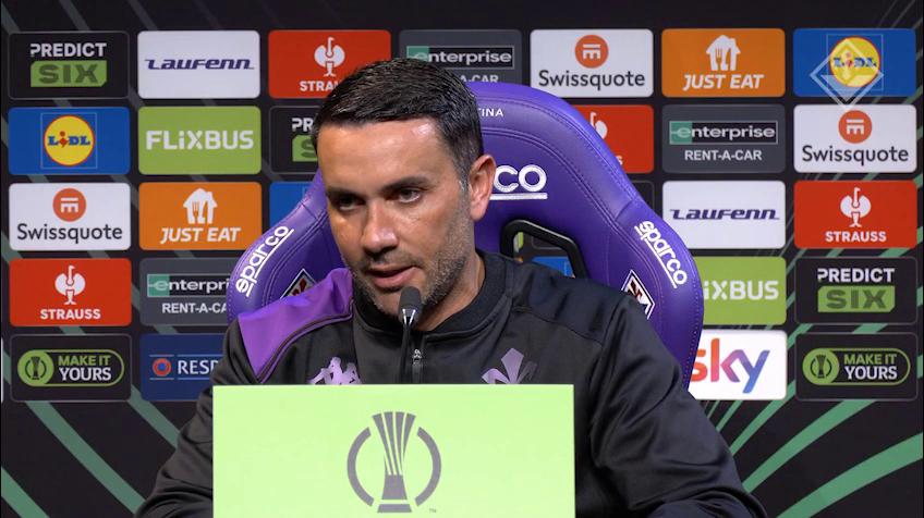 Palladino: "Cercheremo di portare la Fiorentina in finale"