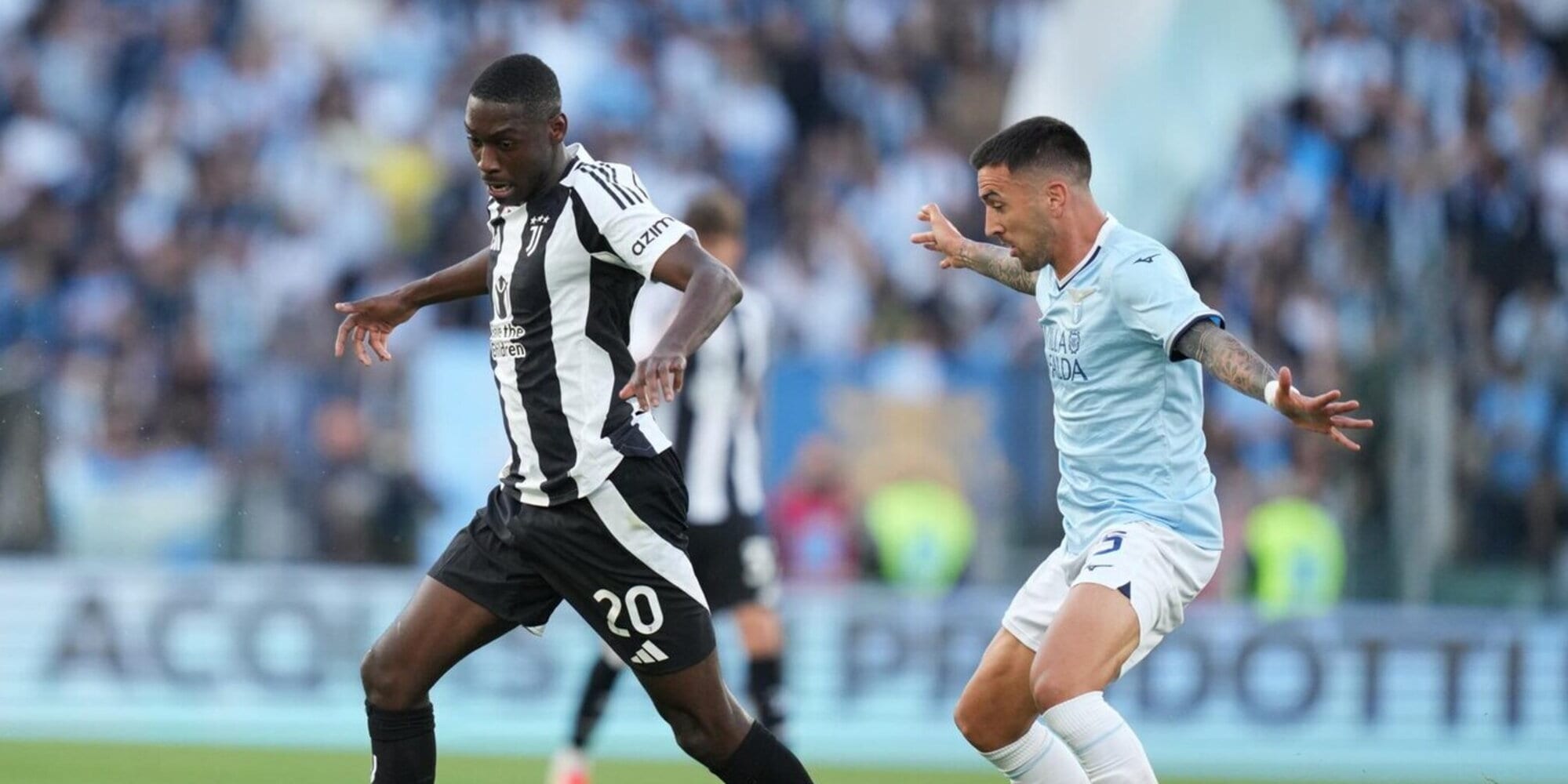 Kolo Muani illude la Juve, Vecino salva la Lazio al 96': la corsa Champions resta apertissima. Rivivi la diretta