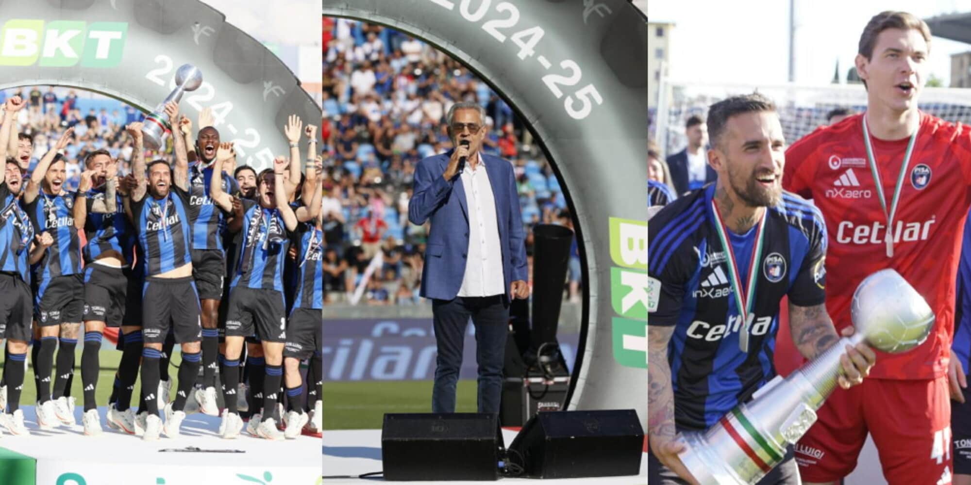 Pisa in delirio: tutte le foto della festa per il ritorno in Serie A