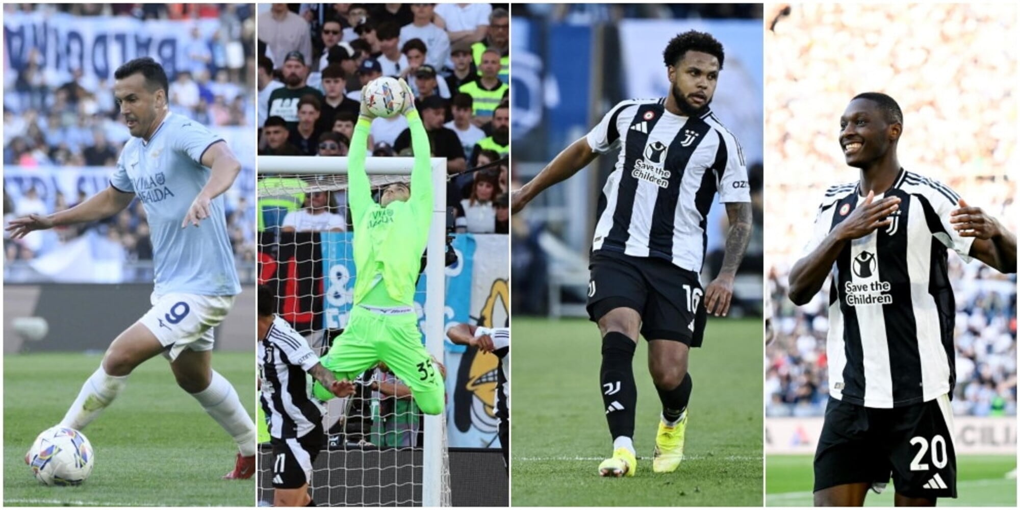 Lazio-Juve 1-1, le pagelle: scossa Pedro, Mandas sbaglia, McKennie al top