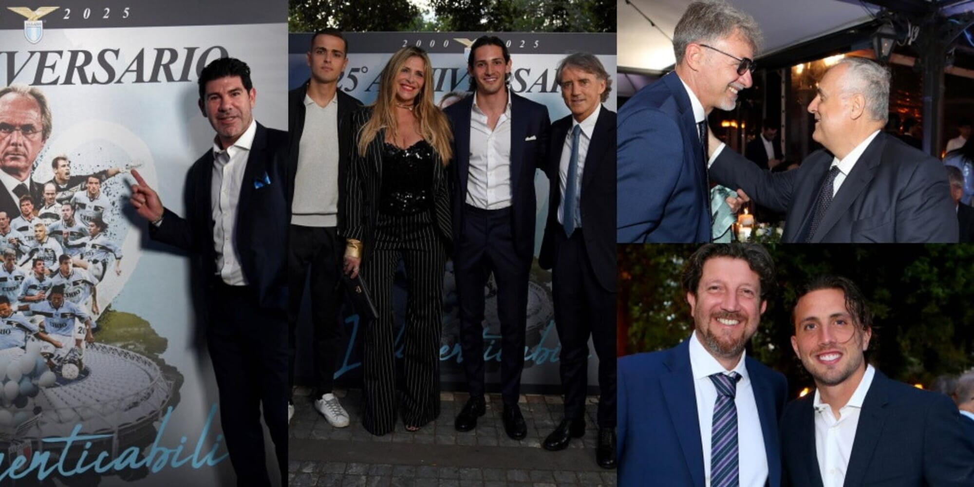 La Lazio festeggia i suoi Indimenticabili: da Mancini a Baroni, tutti alla festa per il 25° anniversario dello scudetto