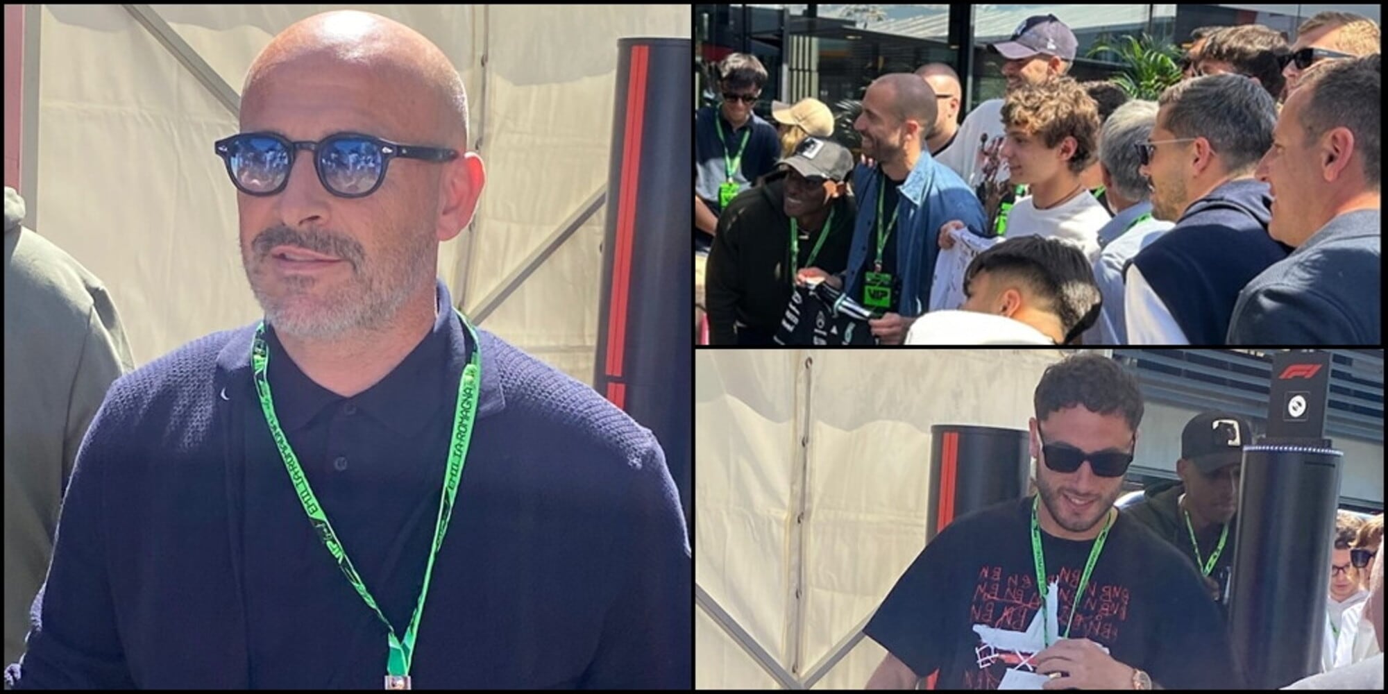 Il Bologna ad Imola dopo il trionfo in Coppa Italia: le foto nel paddock