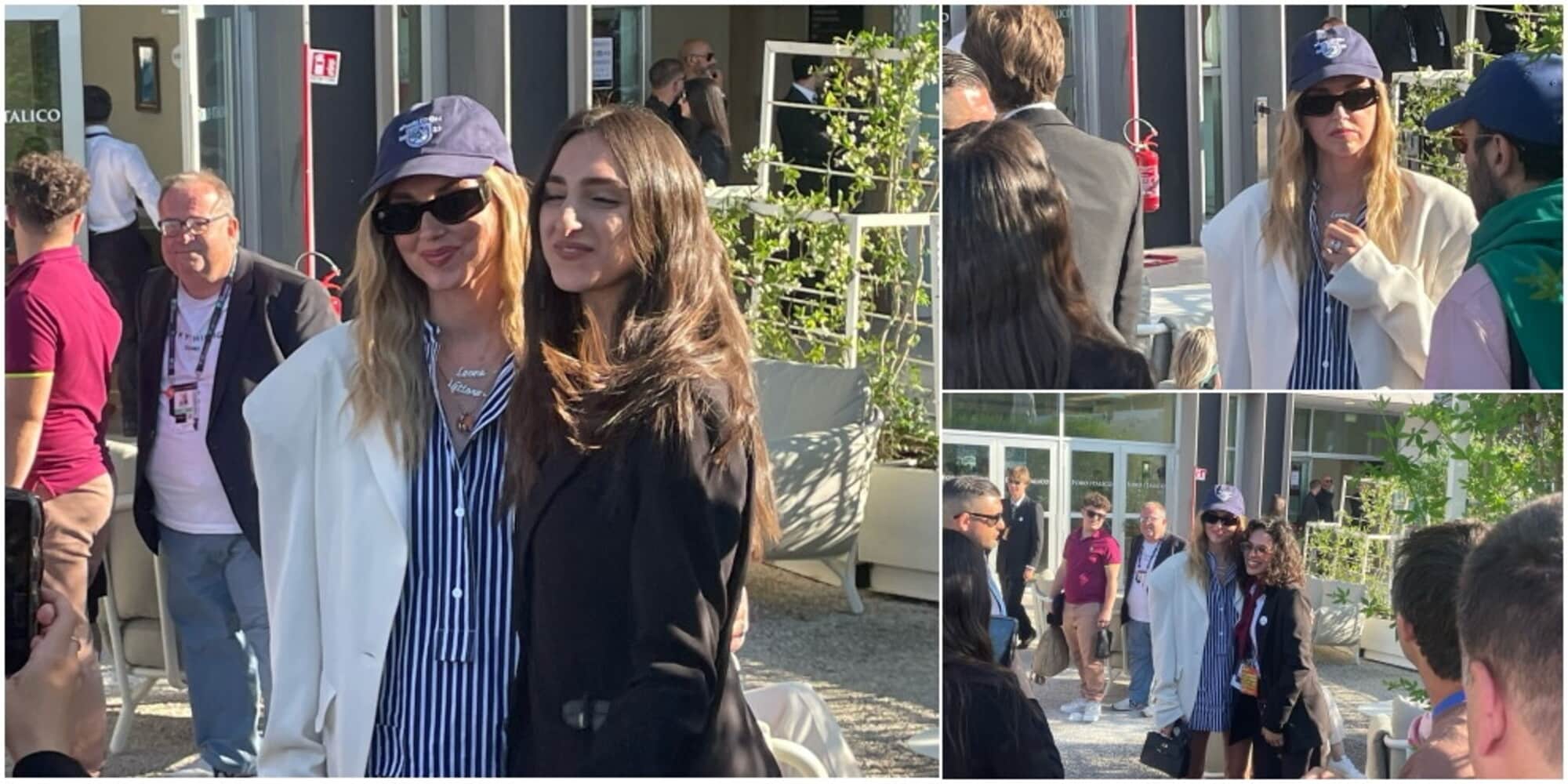 Chiara Ferragni ruba la scena agli Internazionali con un look particolare