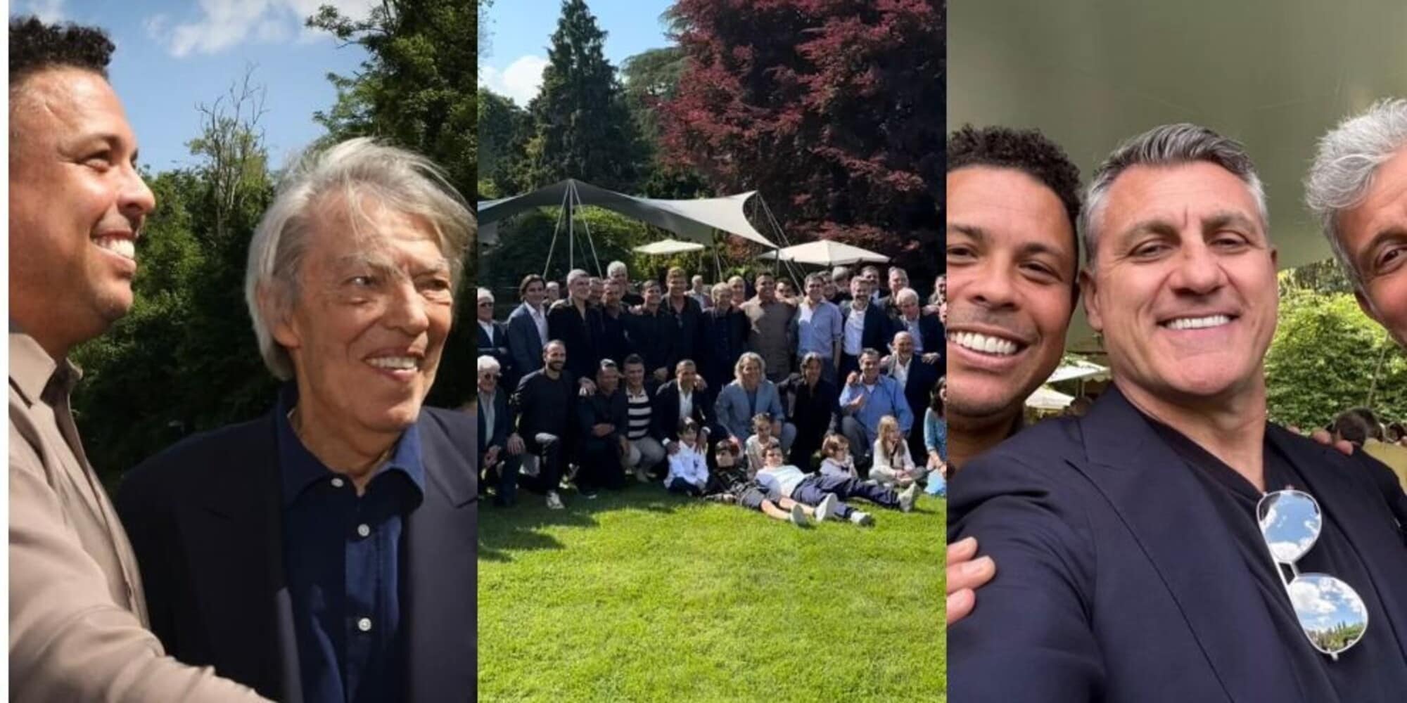 Da Vieri e Ronaldo a tanti ospiti a sorpresa: chi c'era alla festa di Massimo Moratti