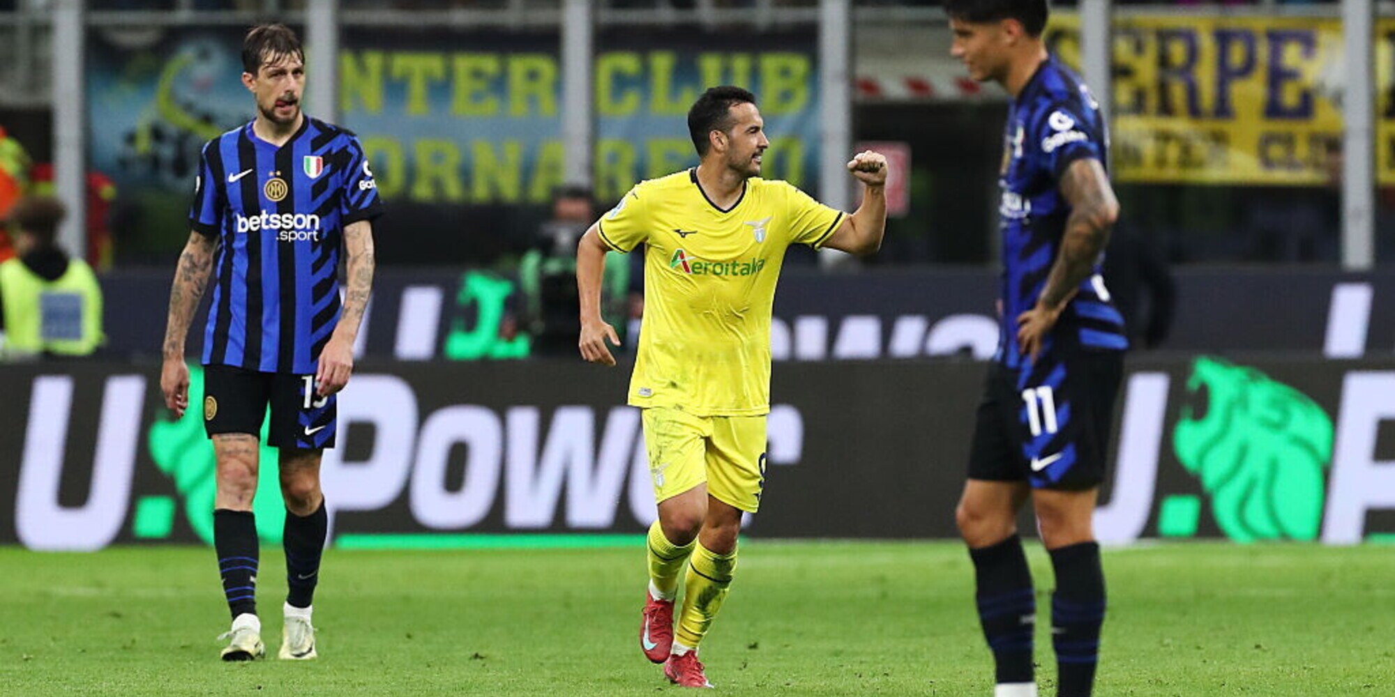Pari a San Siro tra Inter e Lazio. La Roma cala il tris al Milan