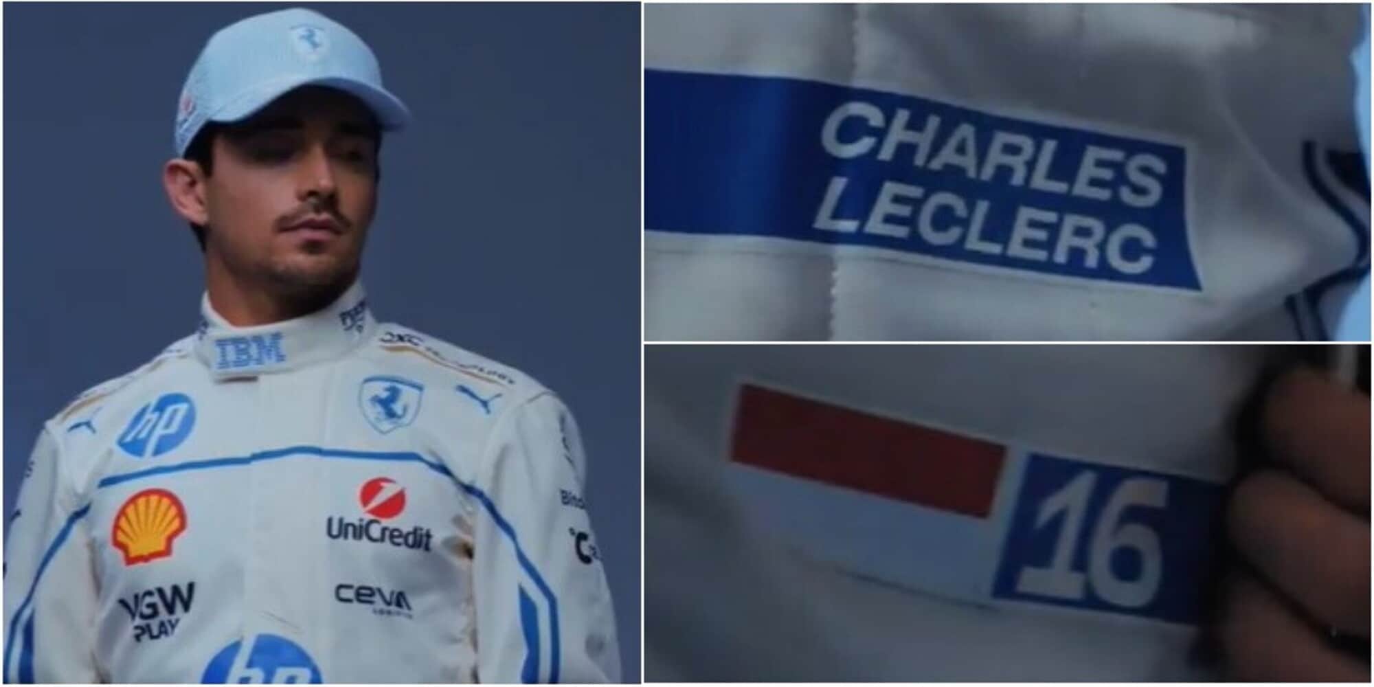 Nuova tuta per Leclerc a Monaco: la Ferrari svela il kit sui social