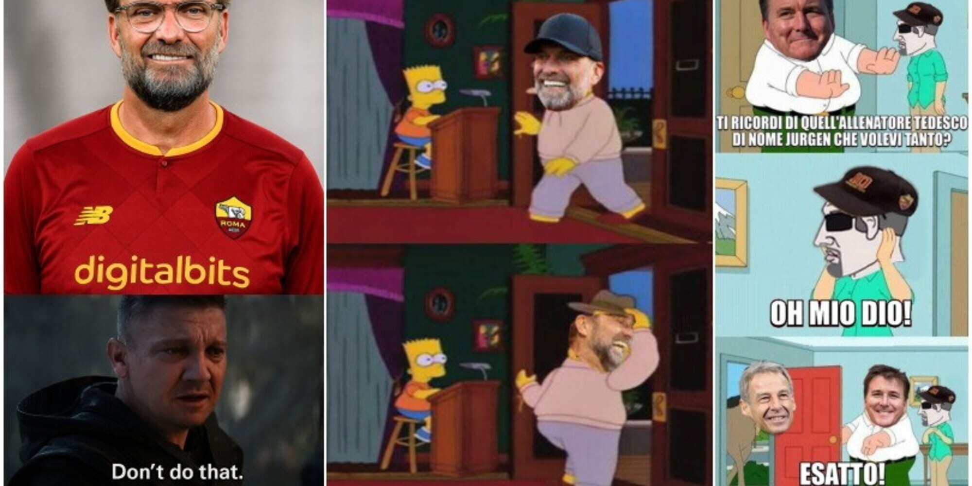 Febbre Klopp tra i tifosi della Roma: tutte le ironie social dopo i rumors di mercato
