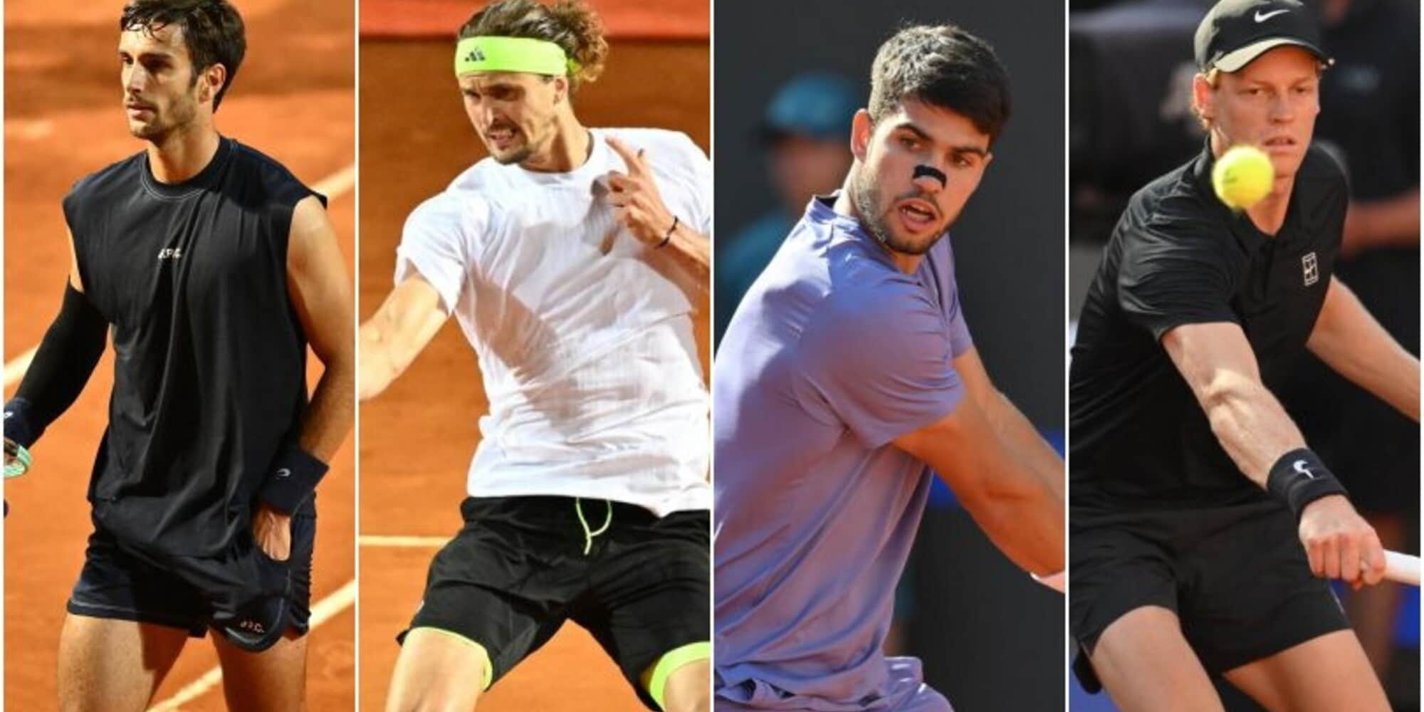 Da Sinner ad Alcaraz, le 32 teste di serie del Roland Garros
